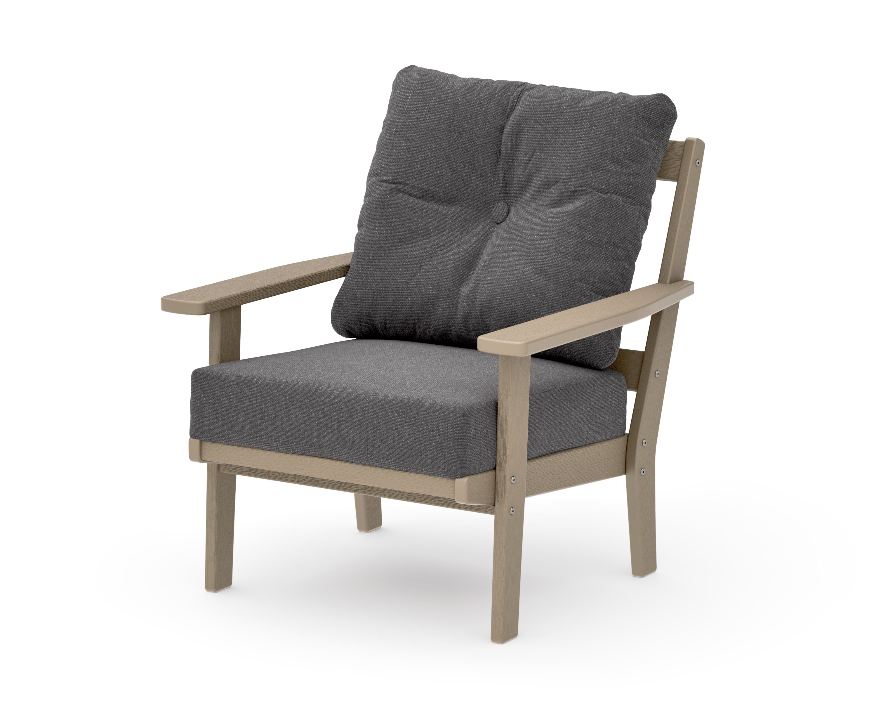 Oxford Deep Seating Chair in Vintage Sahara / Ash Charcoal