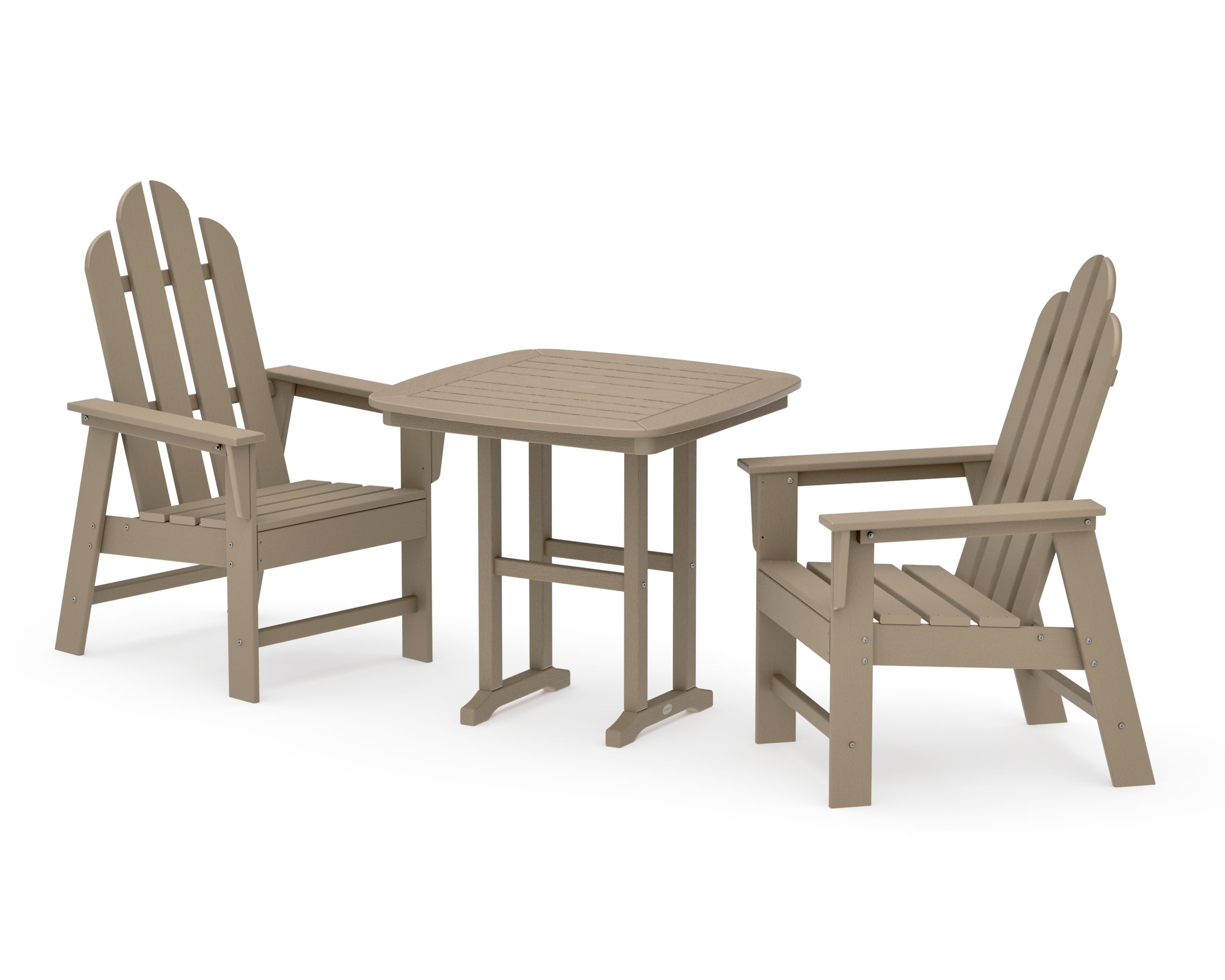 Long Island 3-Piece Dining Set in Vintage Sahara