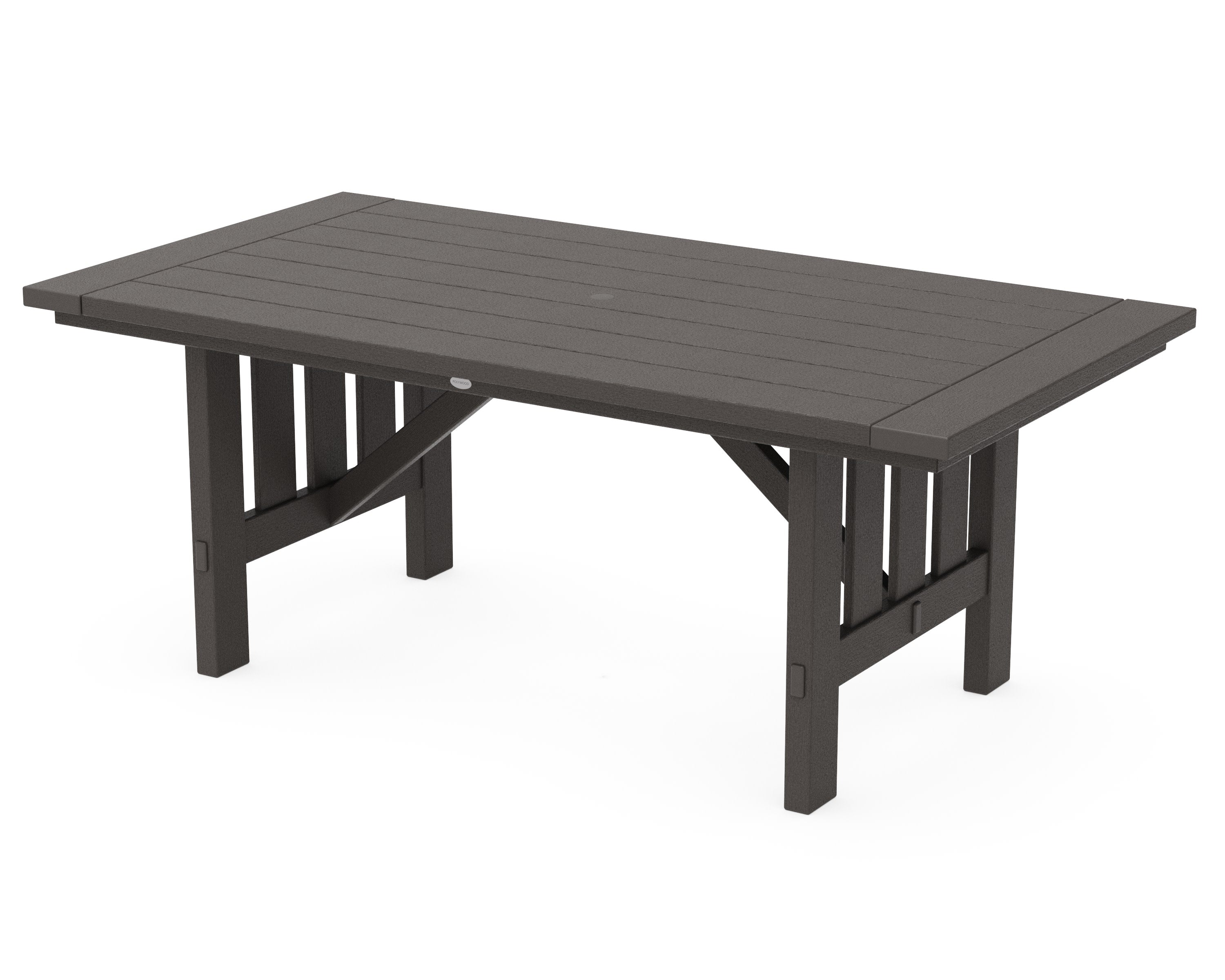 Mission 39" x 75" Dining Table in Vintage Coffee
