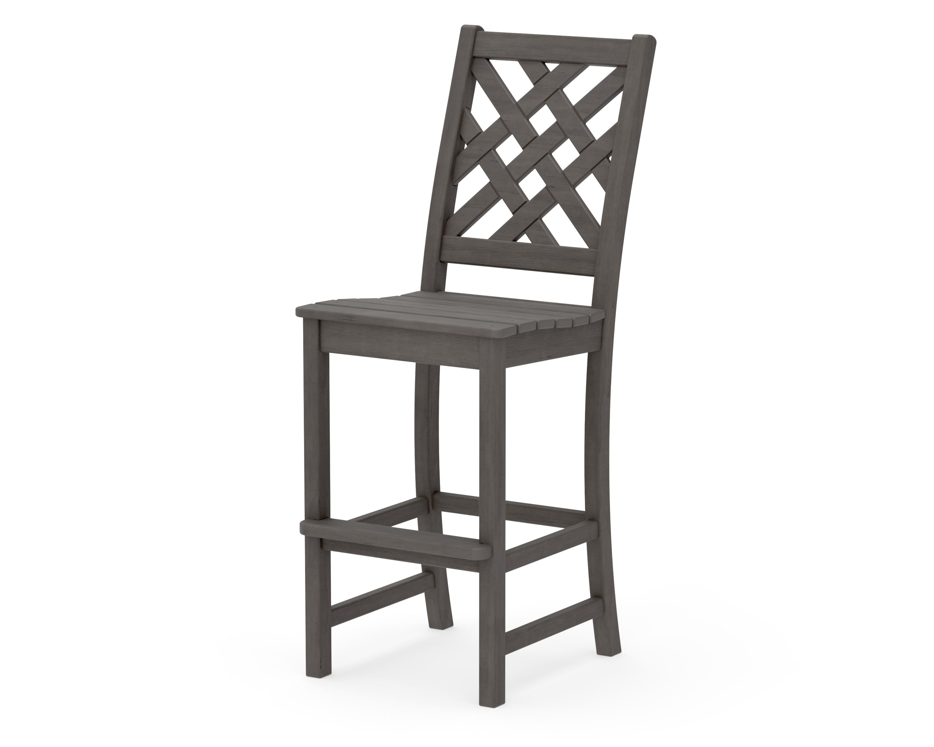 Wovendale Bar Side Chair in Driftwood