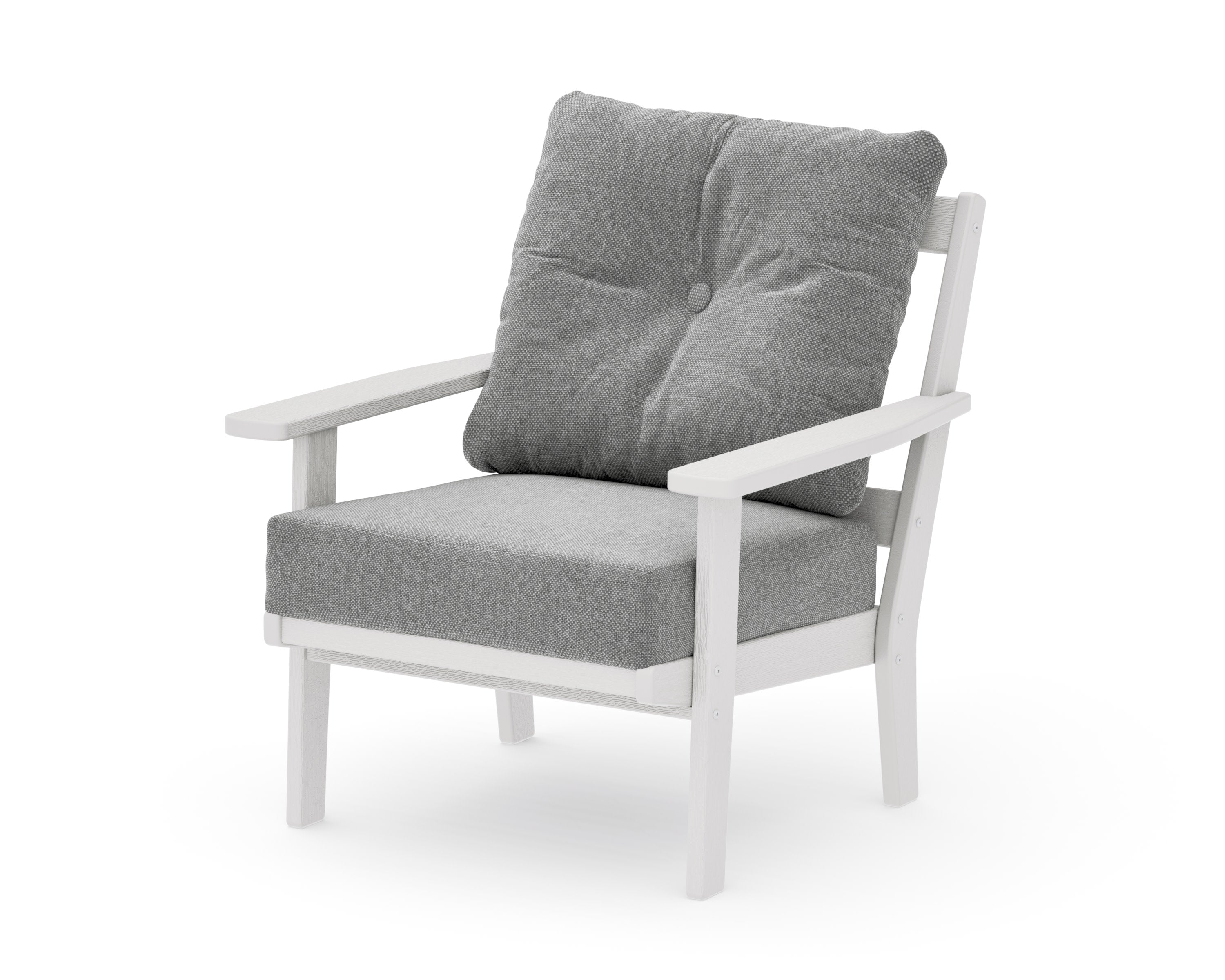 Oxford Deep Seating Chair in Vintage White / Grey Mist