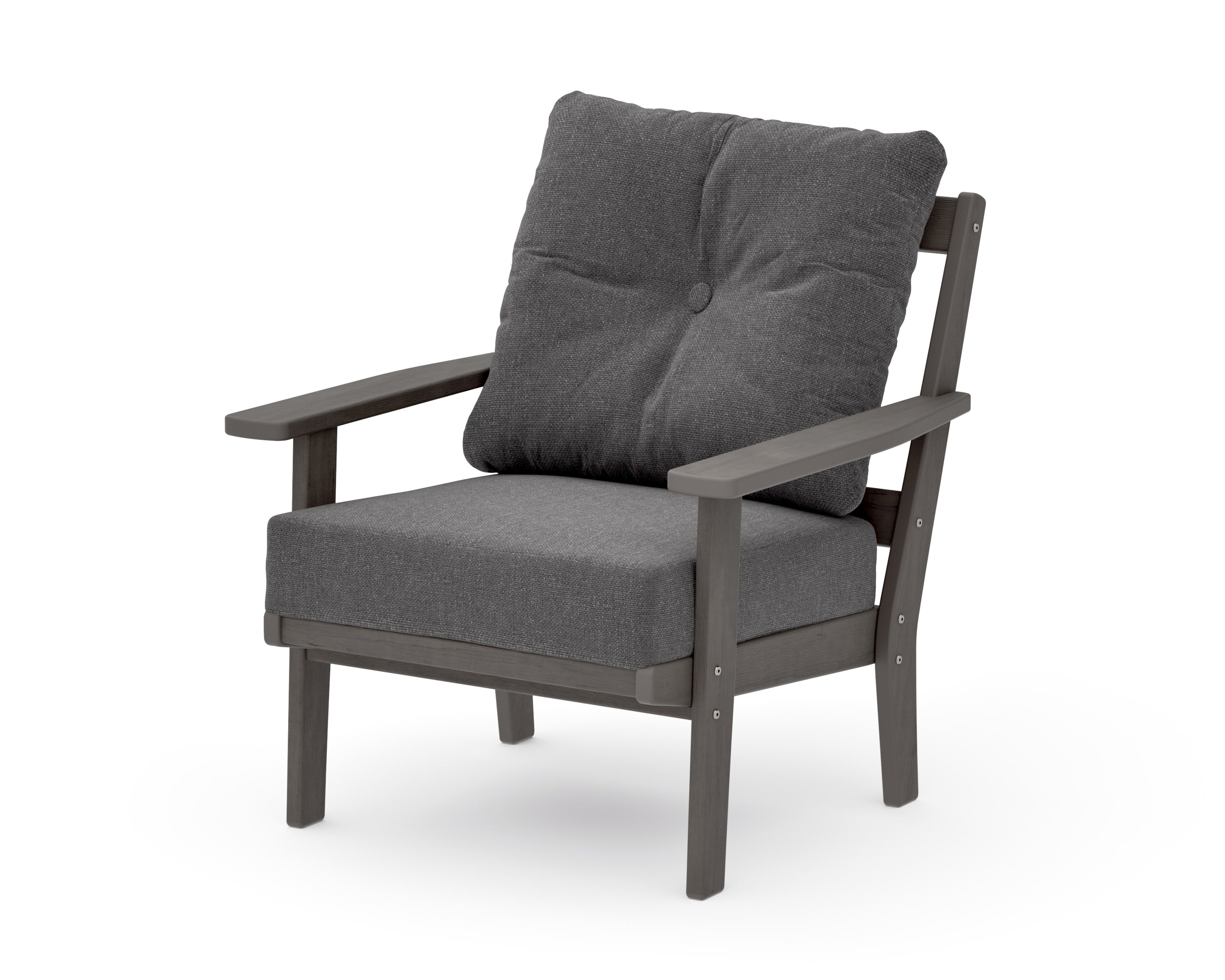 Oxford Deep Seating Chair in Driftwood / Ash Charcoal