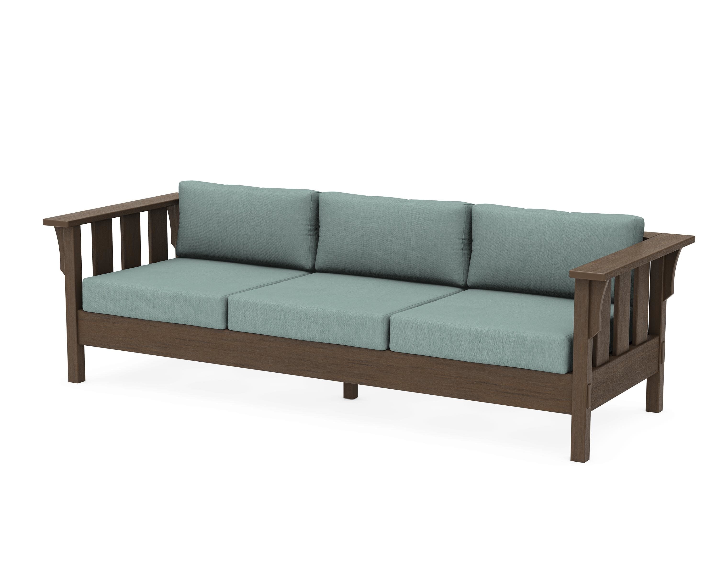 Acadia Deep Seating Sofa in Kona / Glacier Spa
