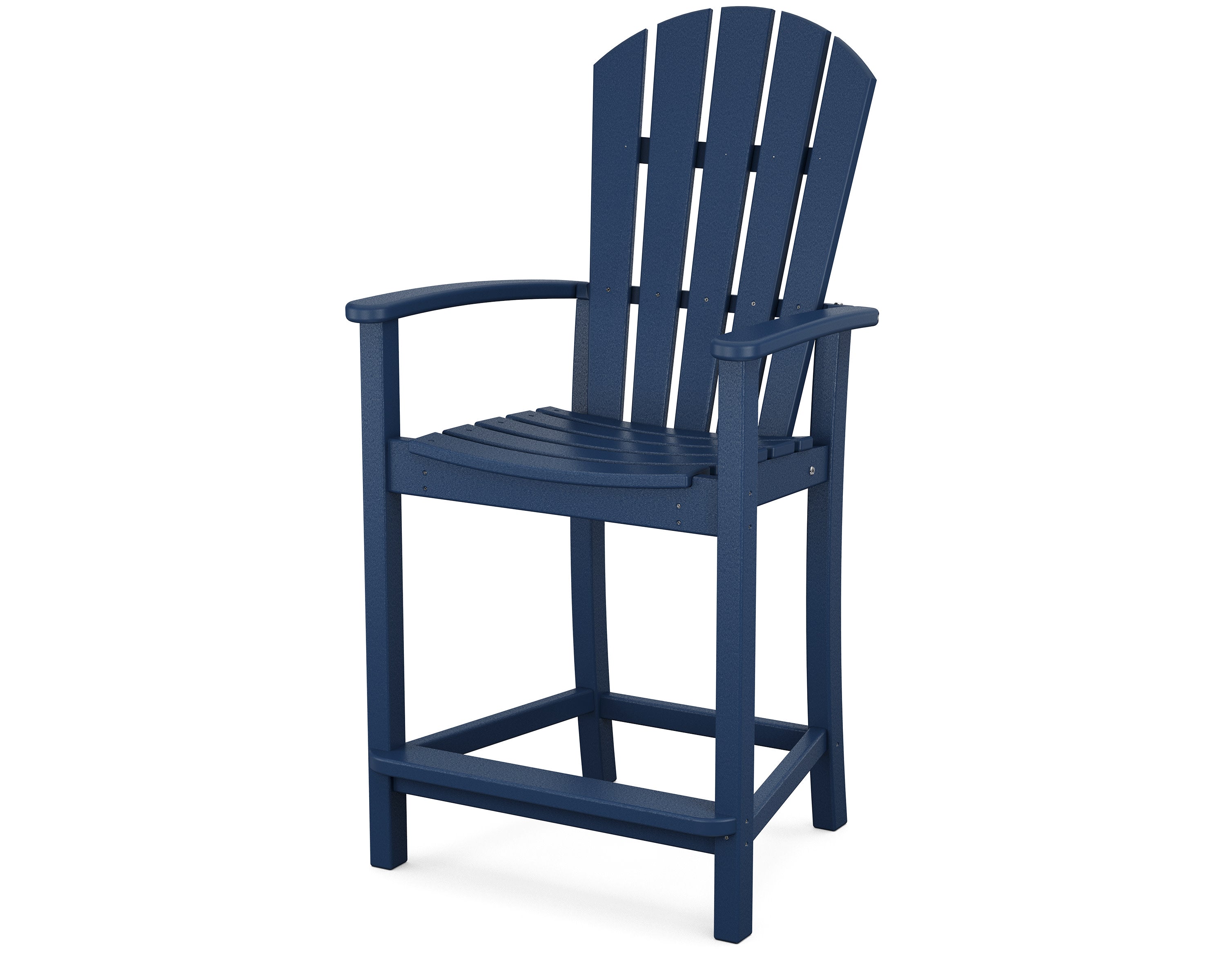 Palm Coast Counter Chair in Navy