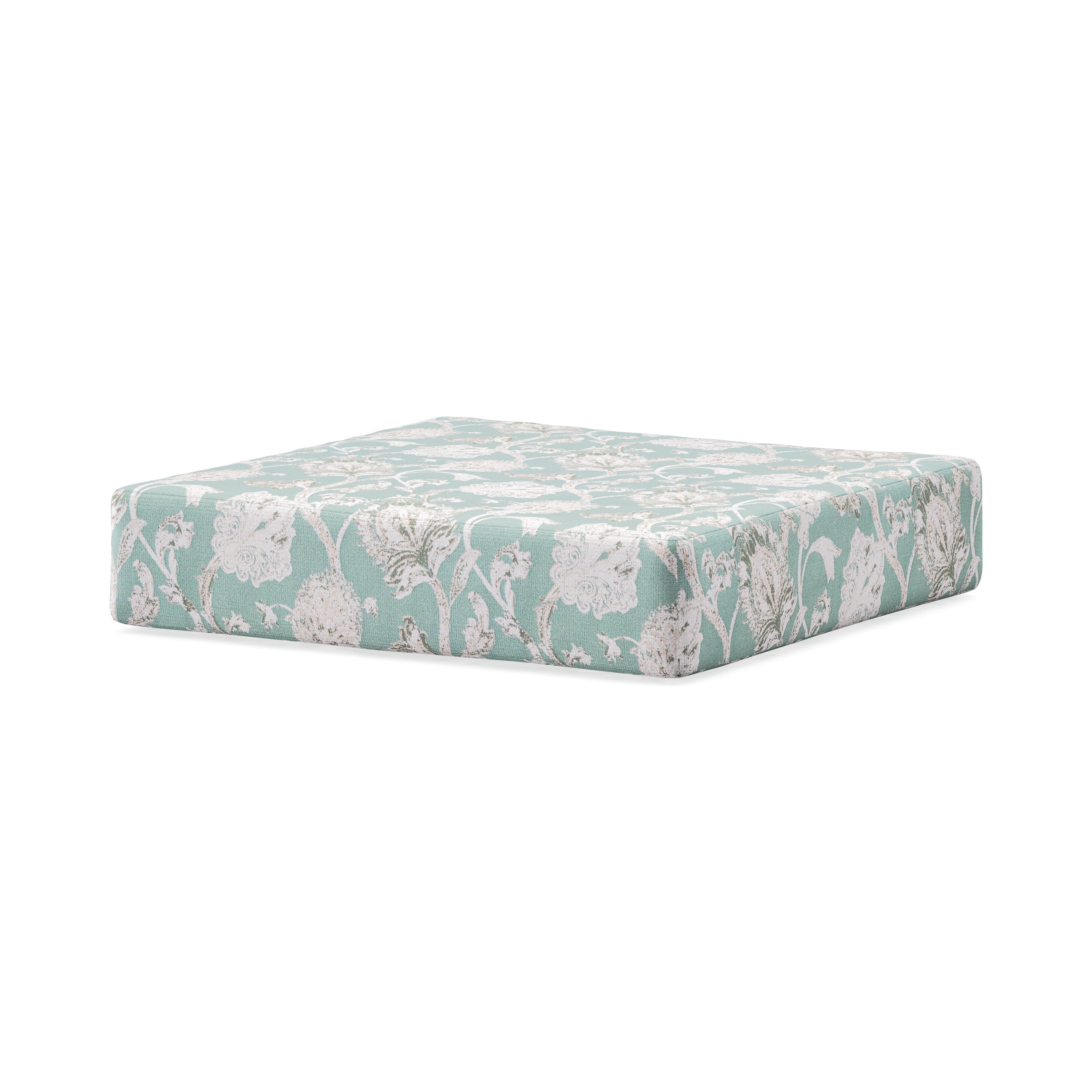 Modular Ottoman Cushion in Botanical Gardens Spa