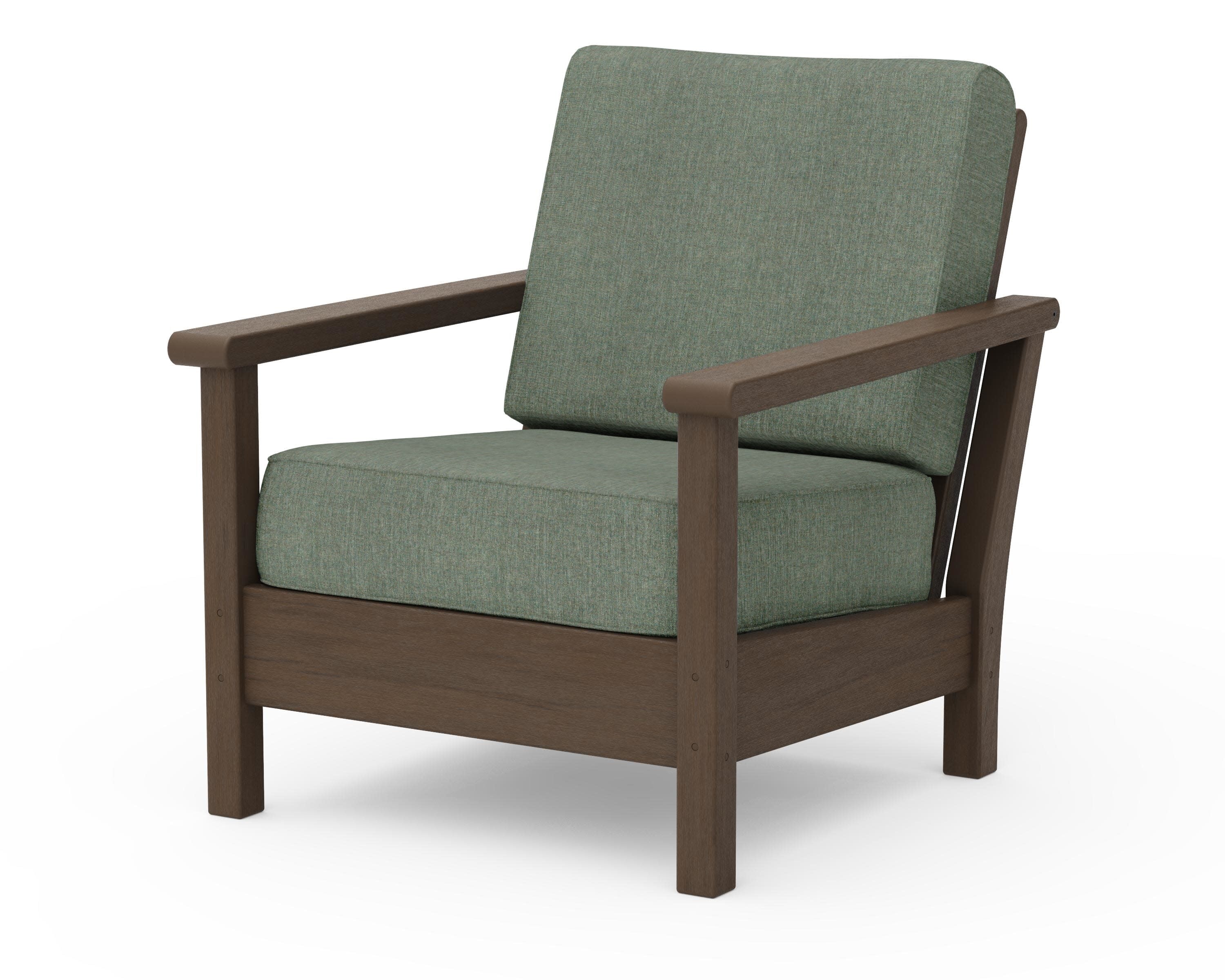 Harbour Deep Seating Chair in Kona / Cast Sage