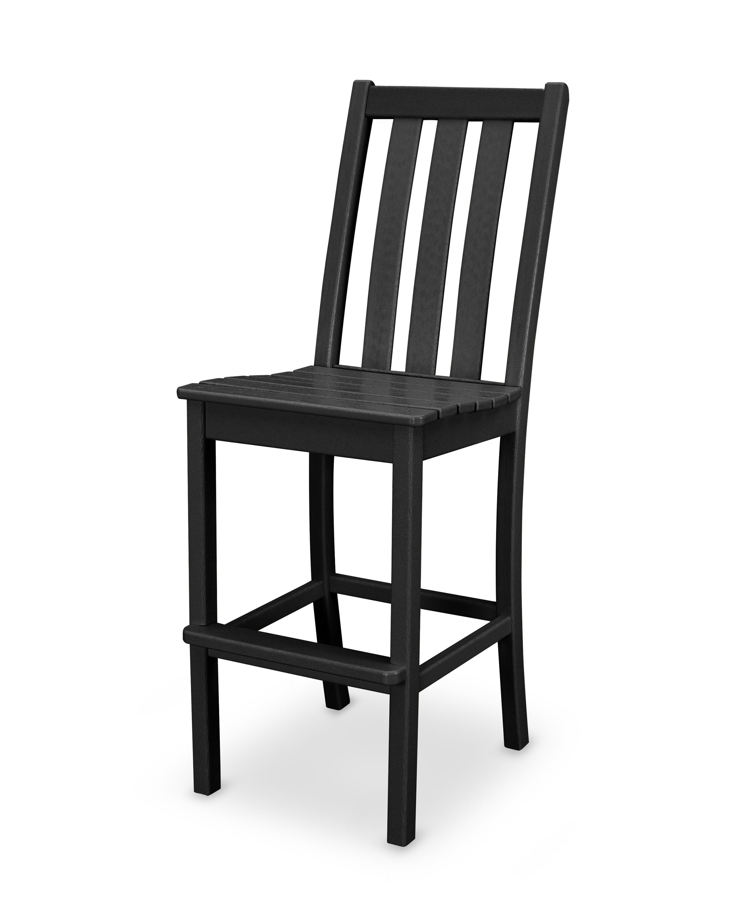 Vineyard Bar Side Chair in Black