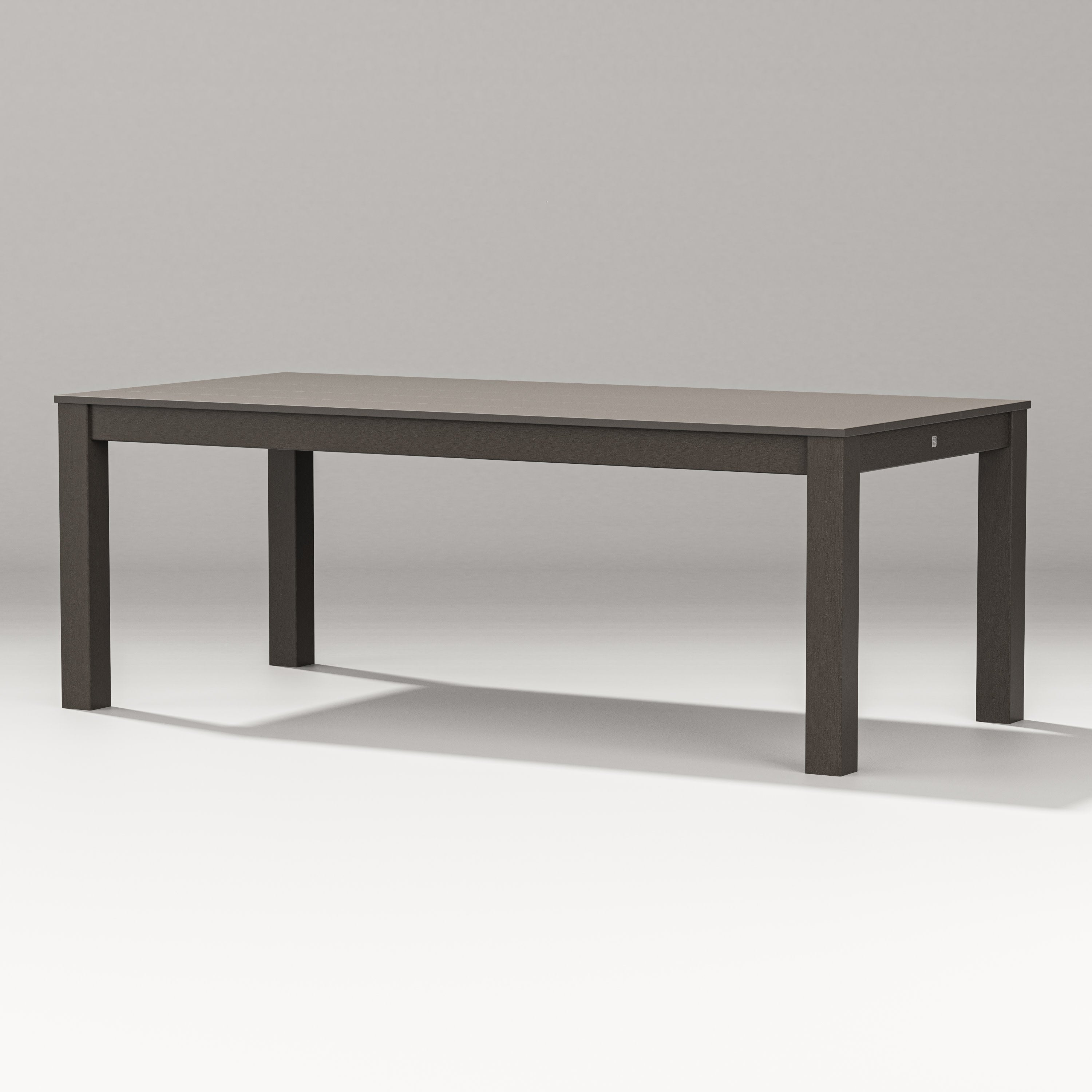 84" Parsons Dining Table in Vintage Coffee