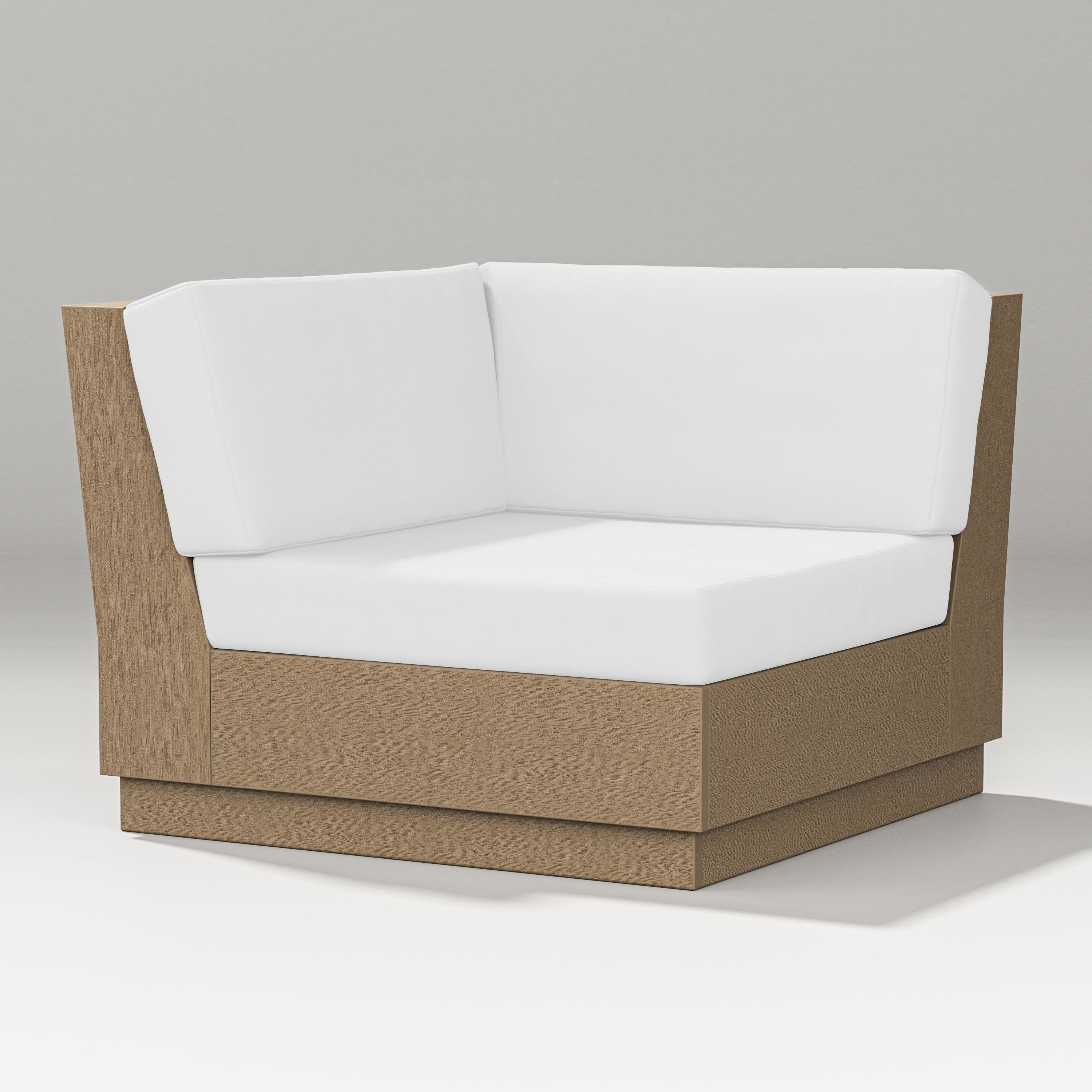 Elevate Modular Corner Chair in Vintage Sahara / Natural