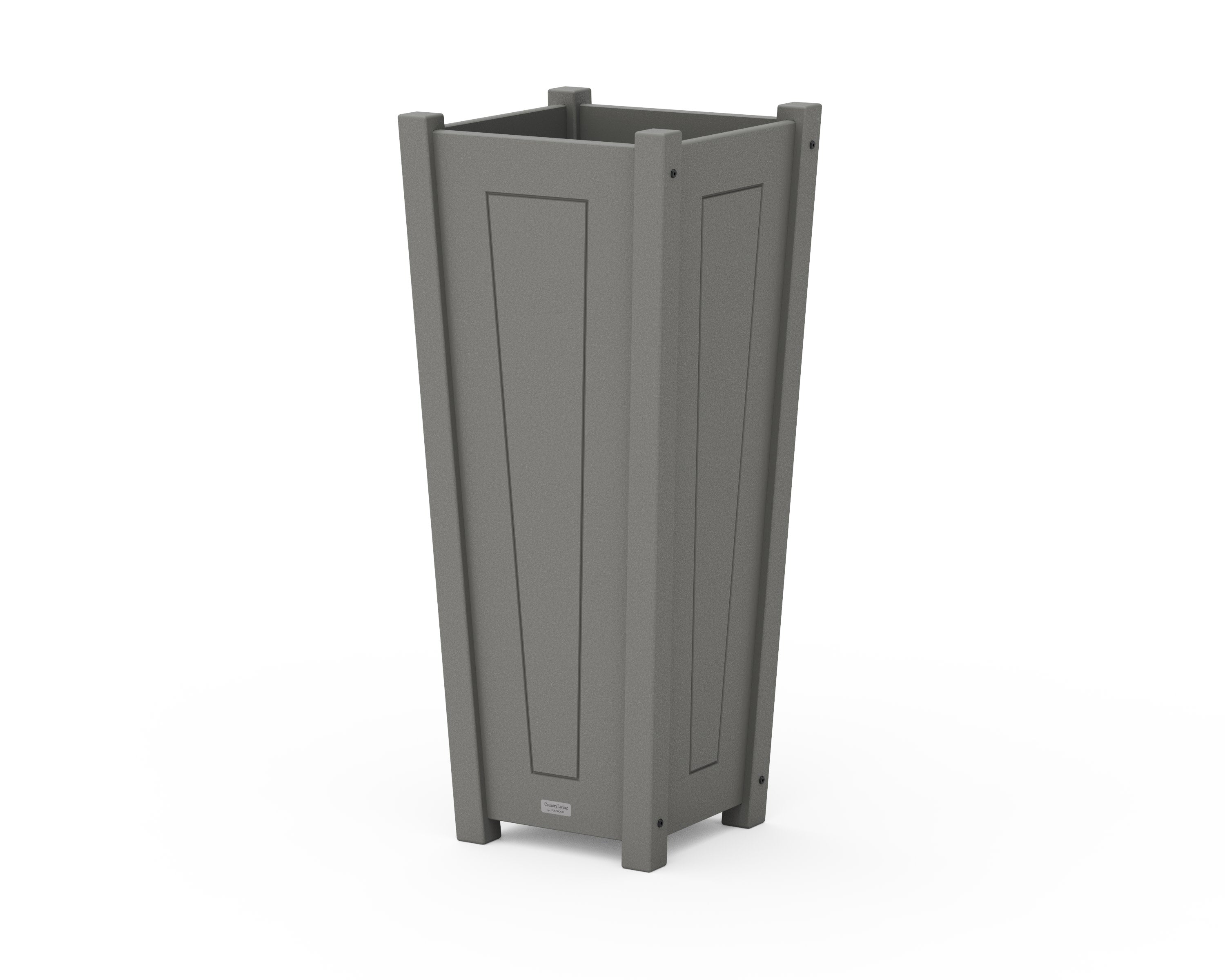 Country Living Tapered Square Tall Planter Box