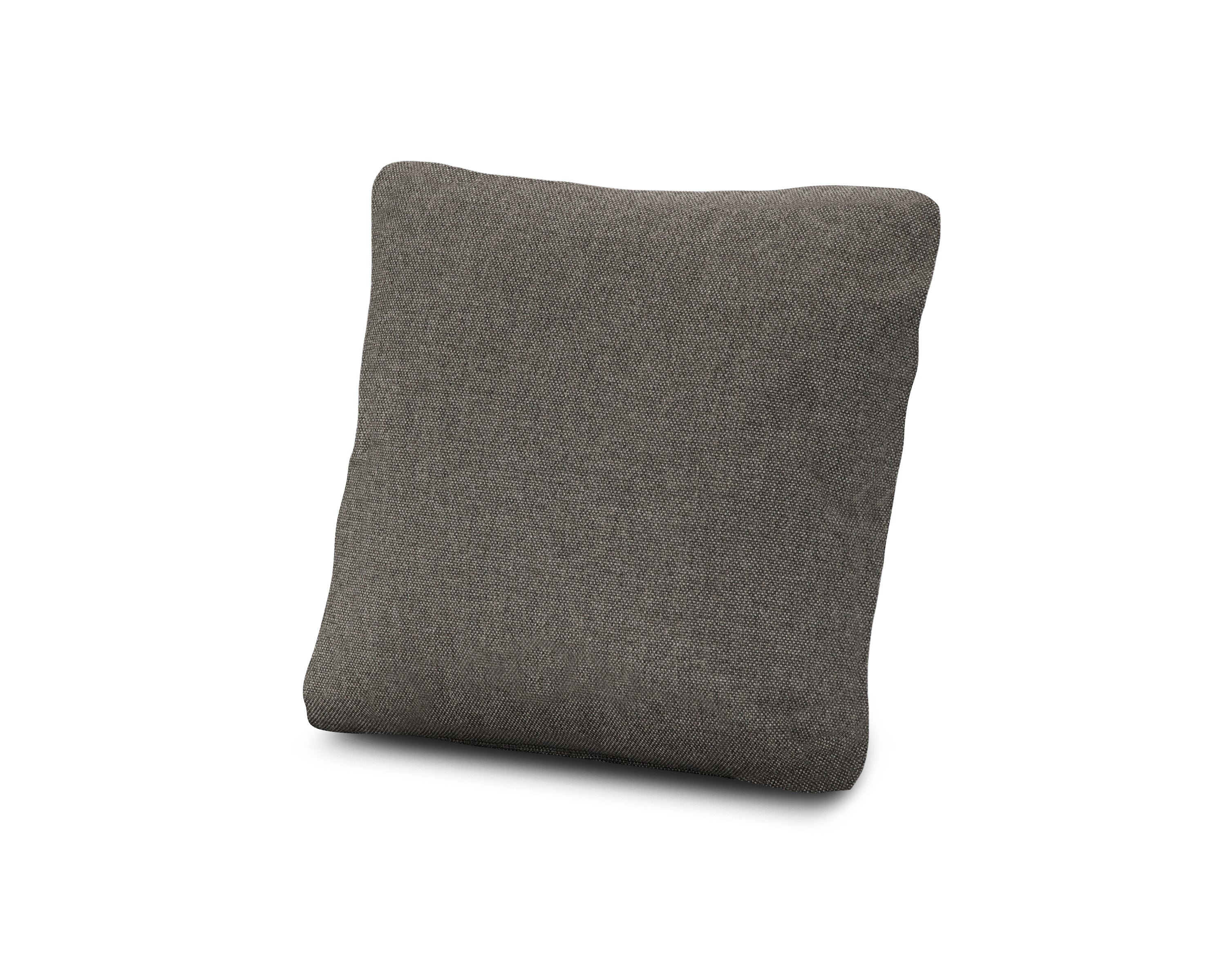18" Outdoor Throw Pillow in Blend Coal