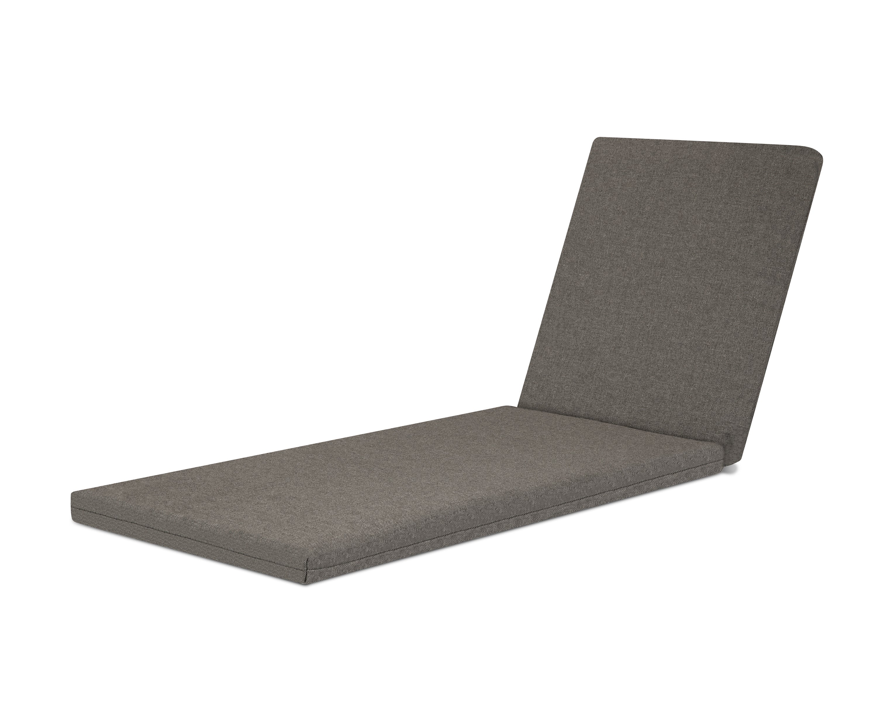 Chaise Cushion in Blend Coal