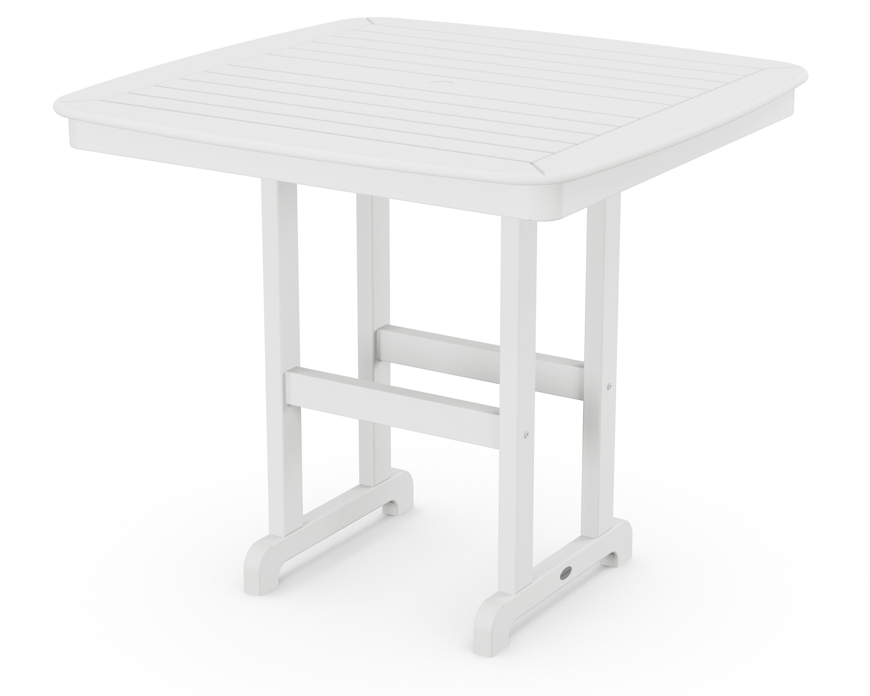Nautical 44" Counter Table in White