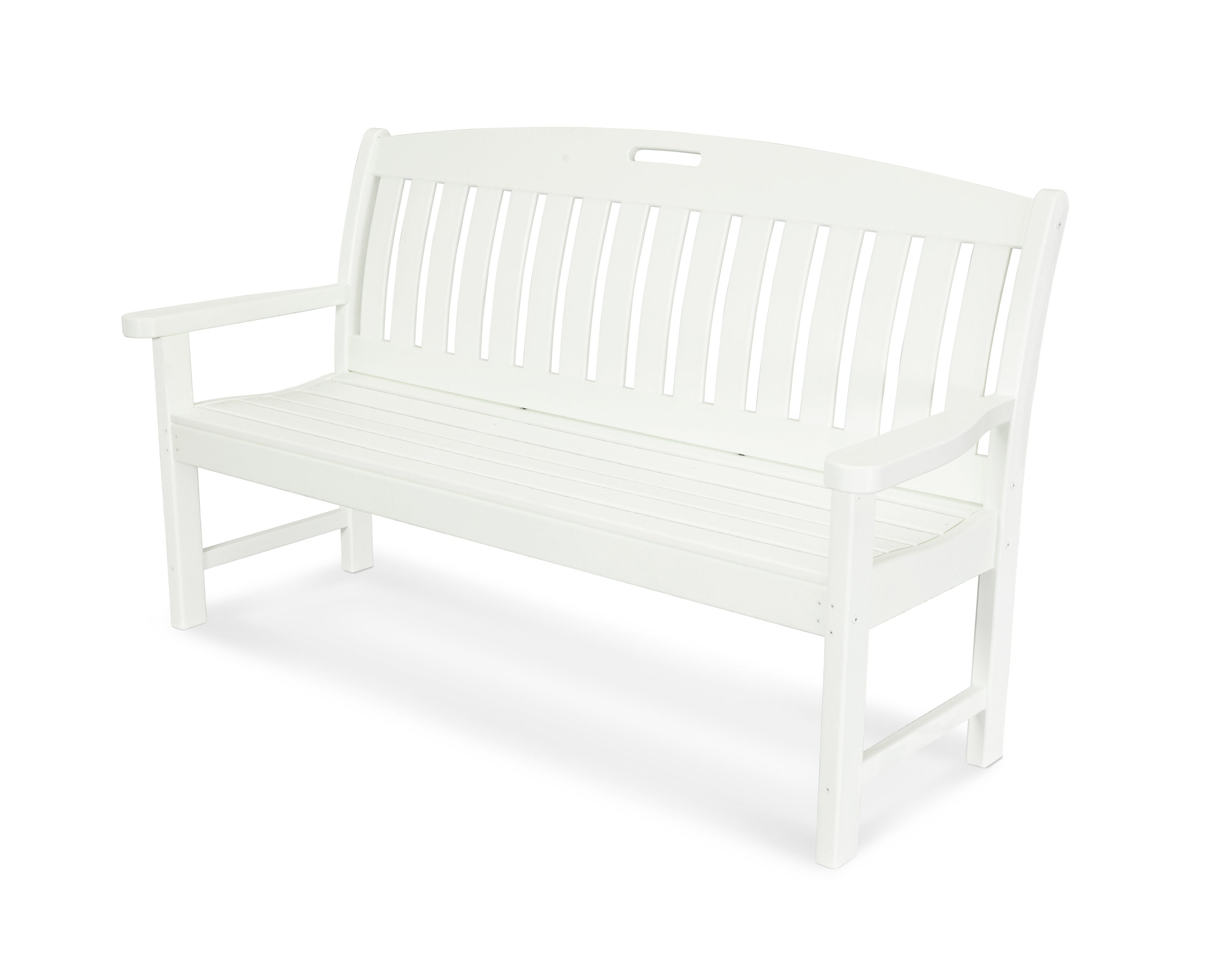 Nautical 60" Bench in White