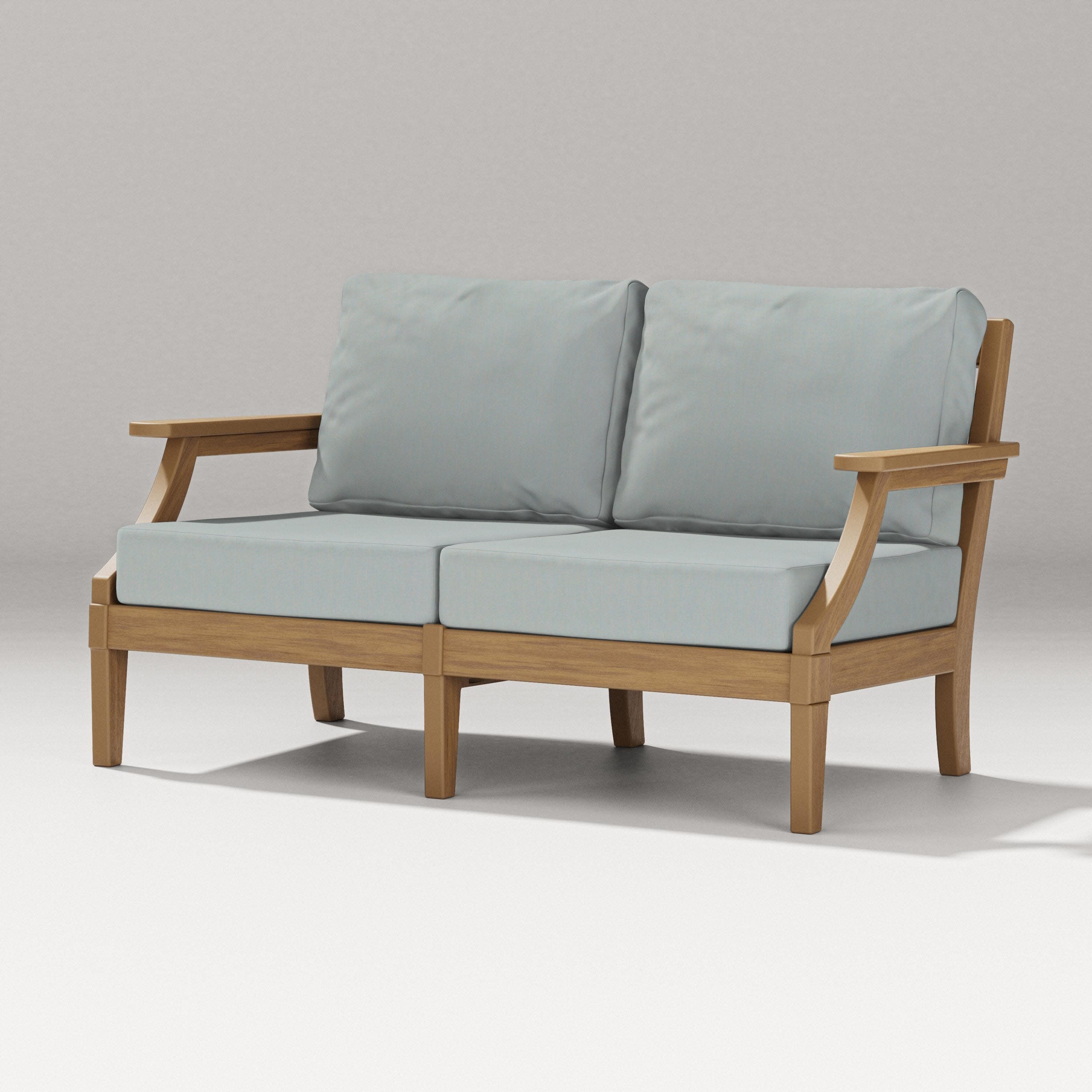 Estate Loveseat in Natural / Spa