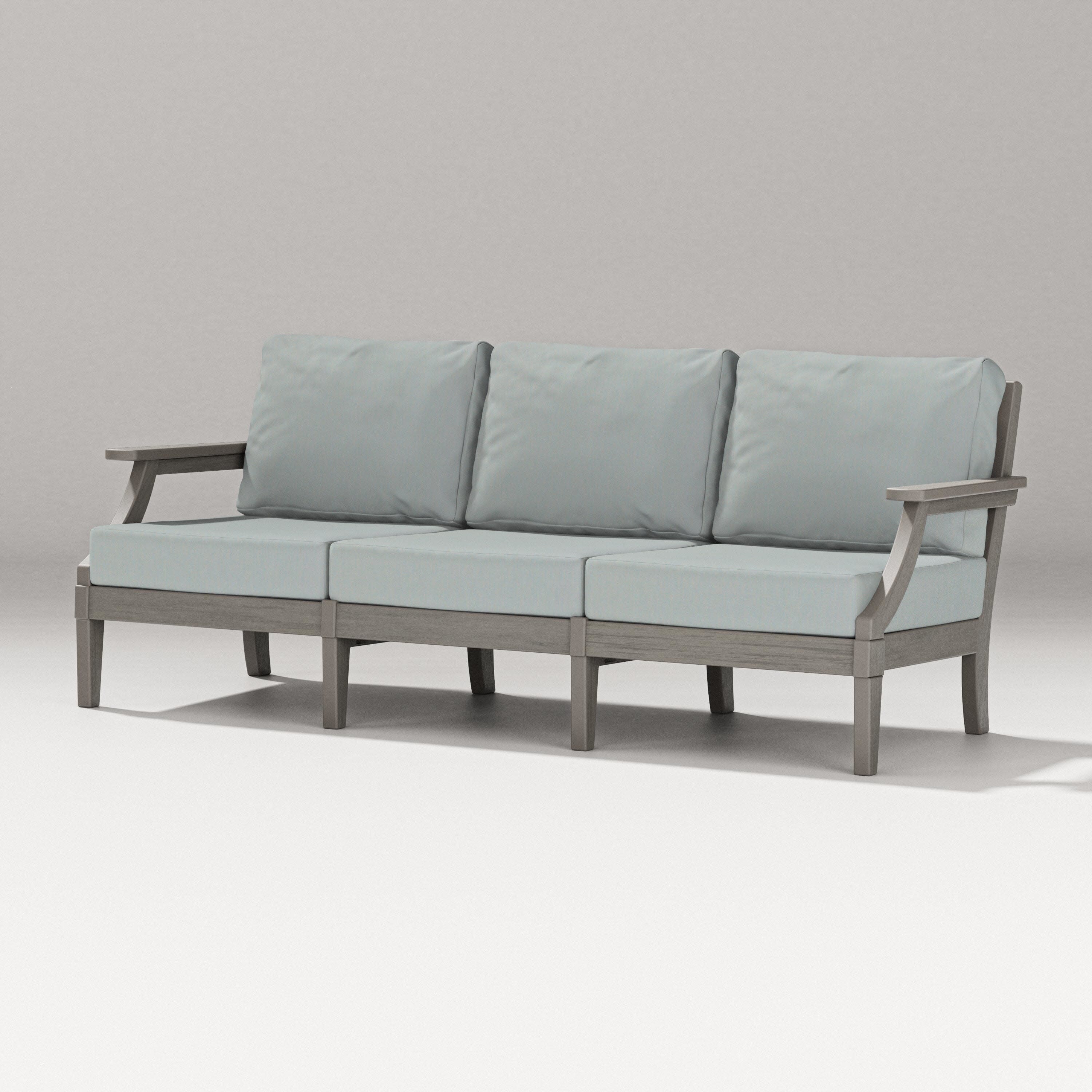 Estate Sofa in Driftwood / Spa
