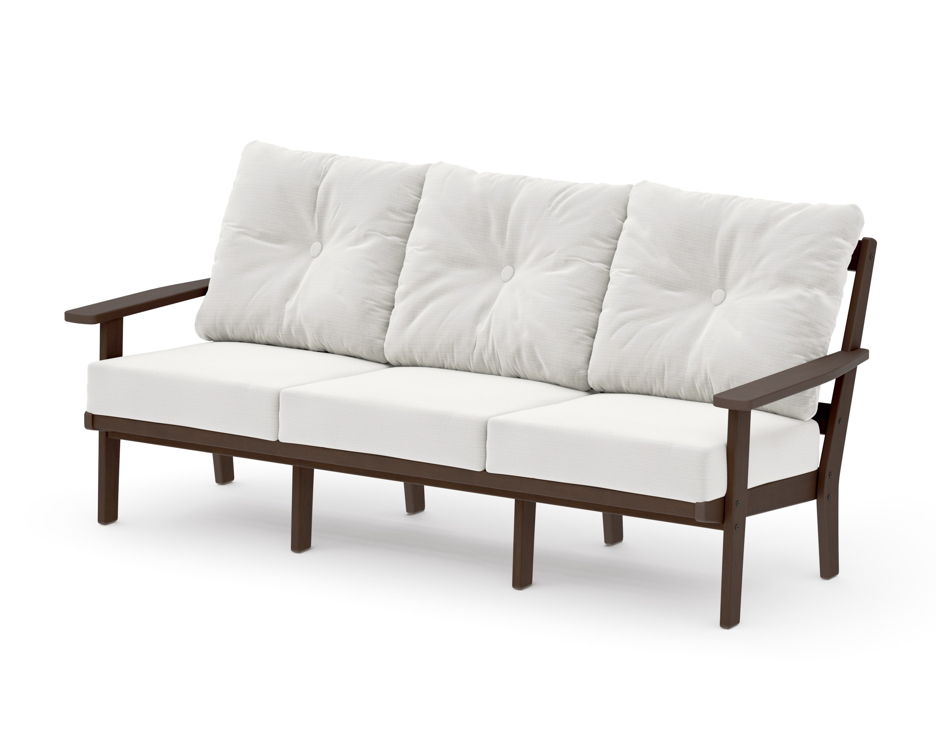Oxford Deep Seating Sofa in Kona / Natural Linen