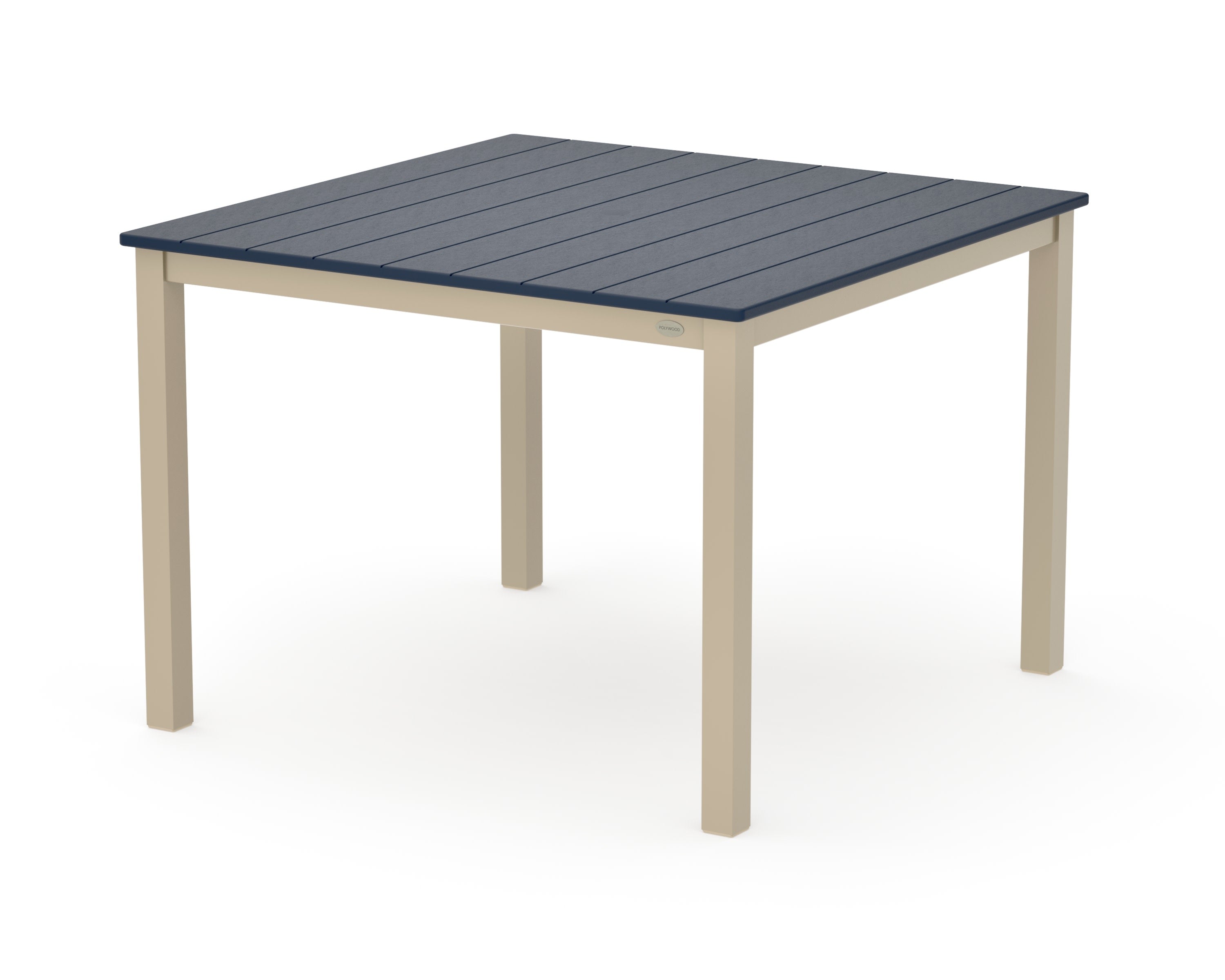 Main Street 42 x 42 Dining Table in Sand / Navy