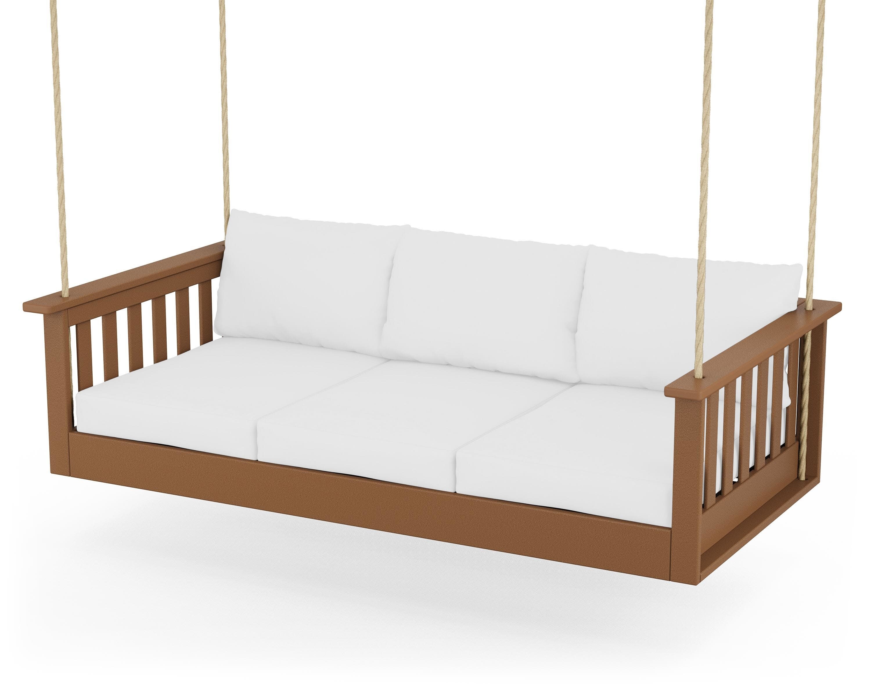 Vineyard Daybed Swing in Teak / Natural