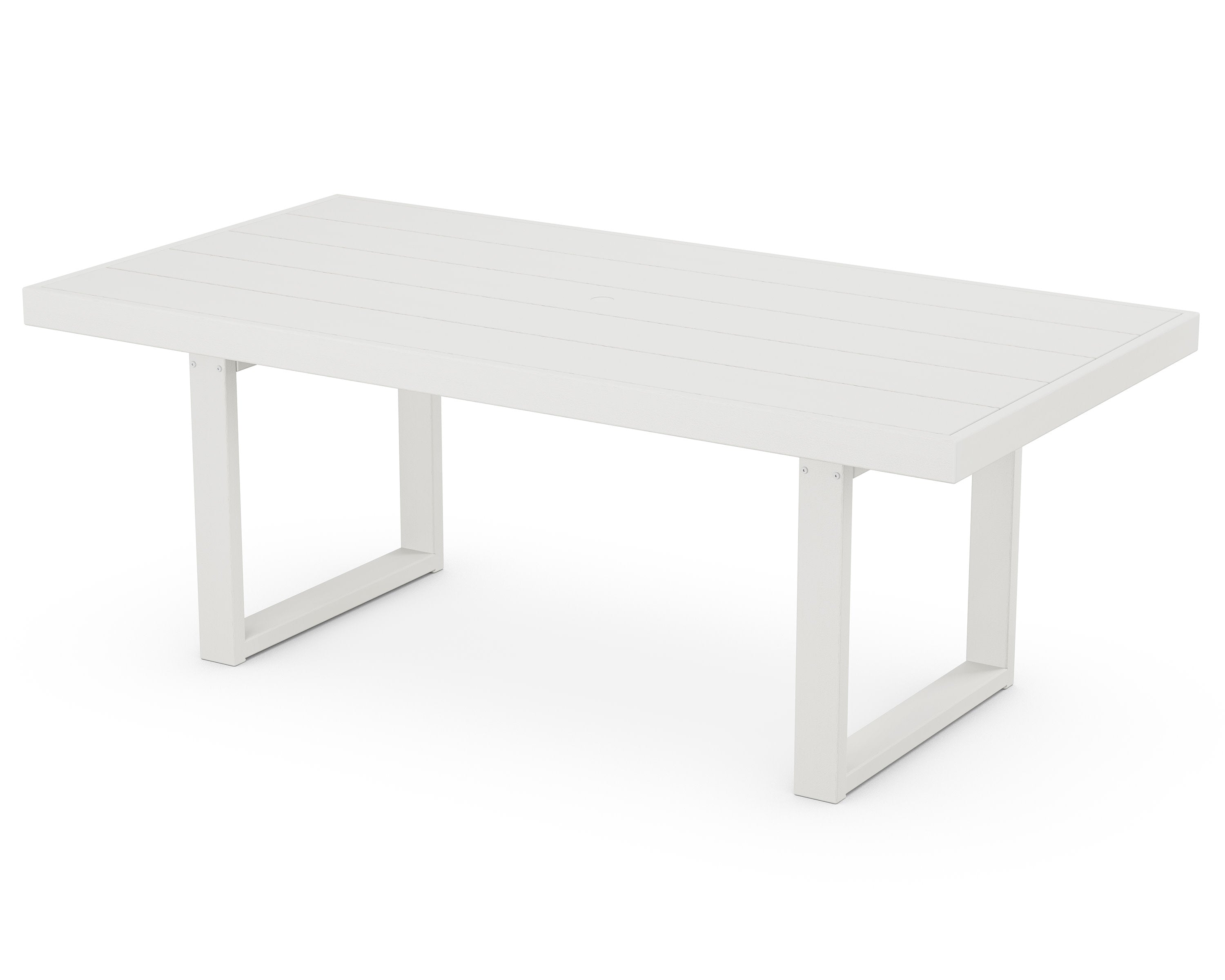 EDGE 40" x 78" Dining Table in Vintage White