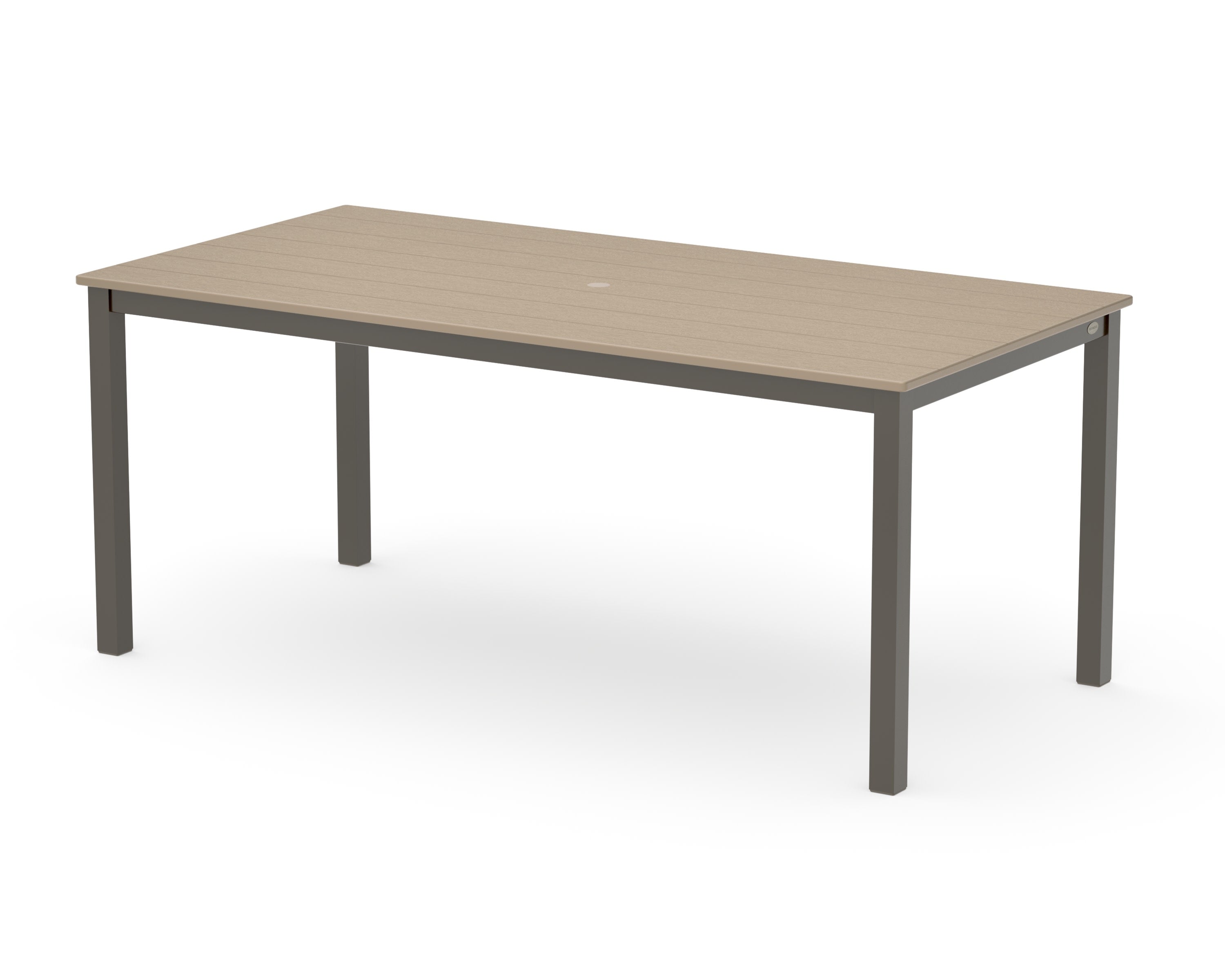 Main Street 36" x 72" Dining Table in Bronze / Vintage Sahara