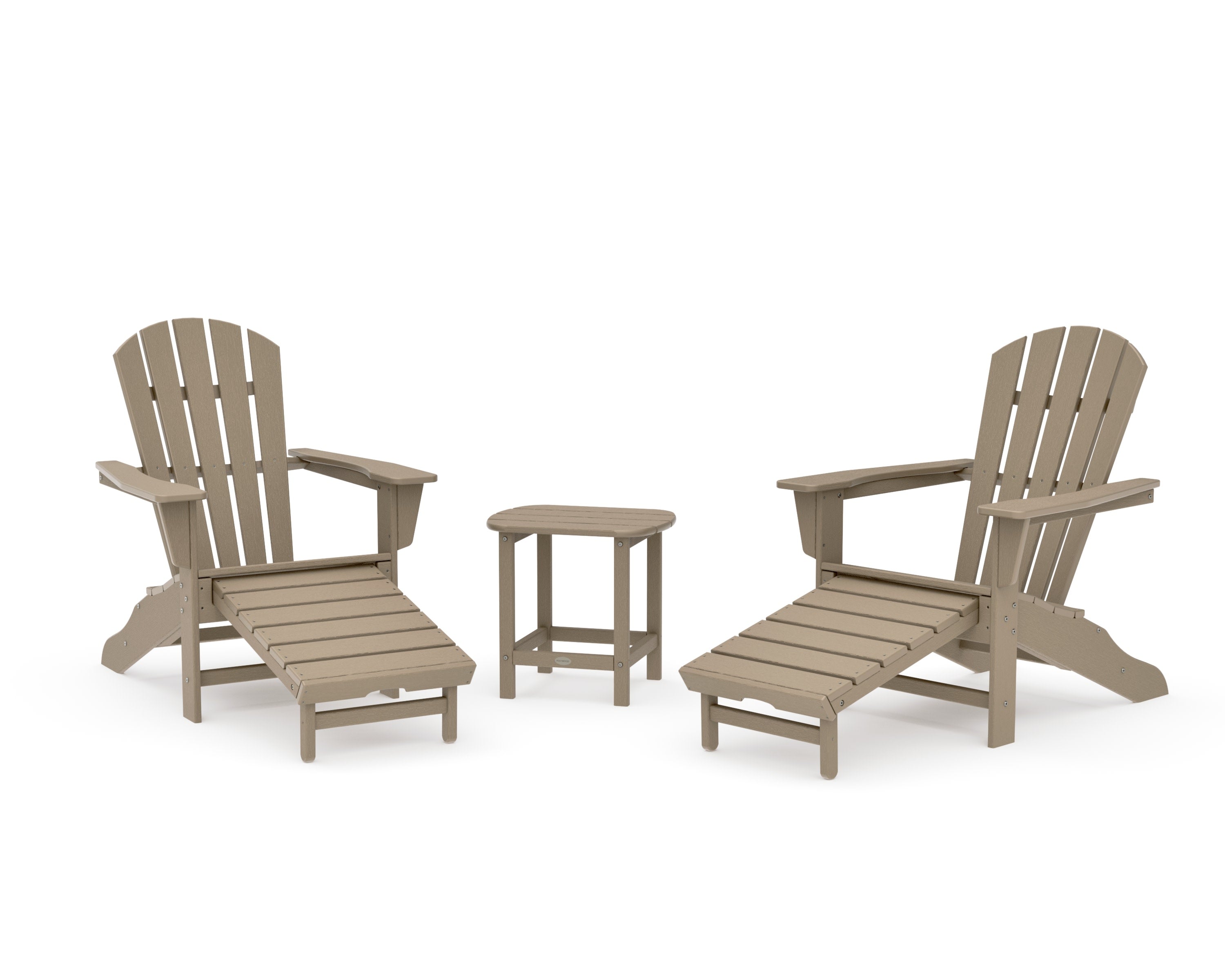 Palm Coast Ultimate Adirondack 3-Piece Set in Vintage Sahara