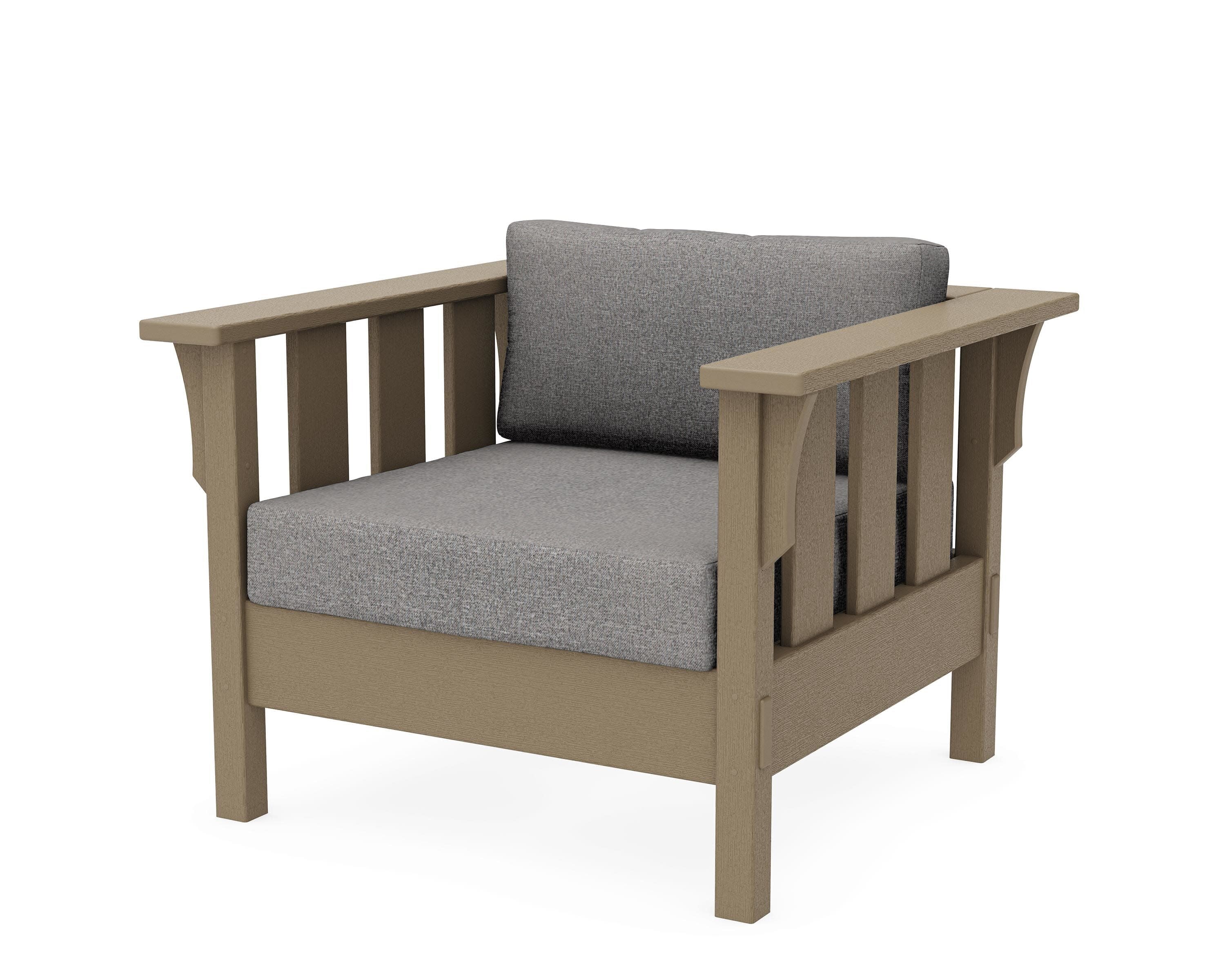 Acadia Deep Seating Chair in Vintage Sahara / Grey Mist