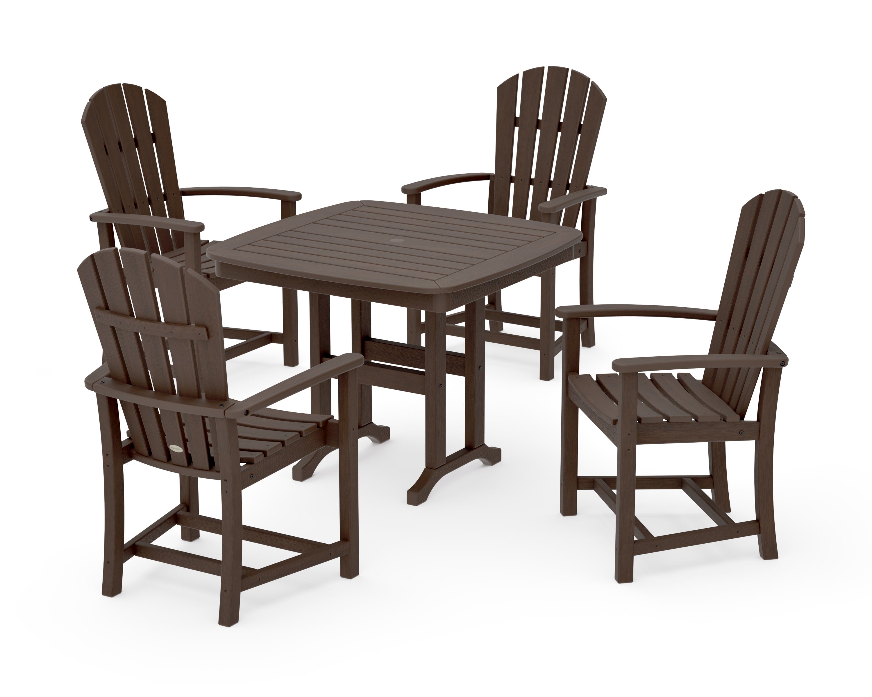 Palm Coast 5-Piece Dining Set in Kona