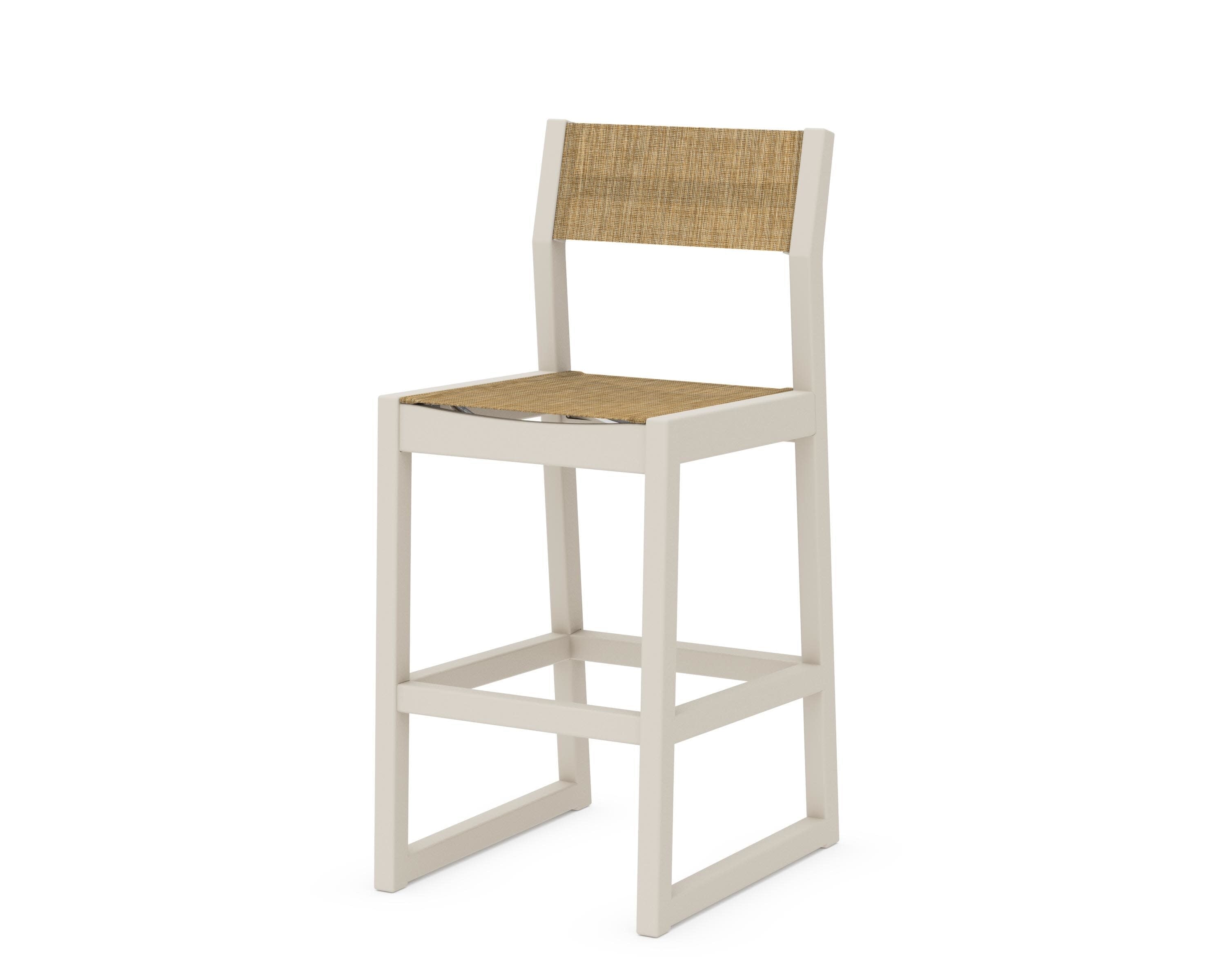 EDGE Sling Bar Side Chair in Sand / Burlap Sling