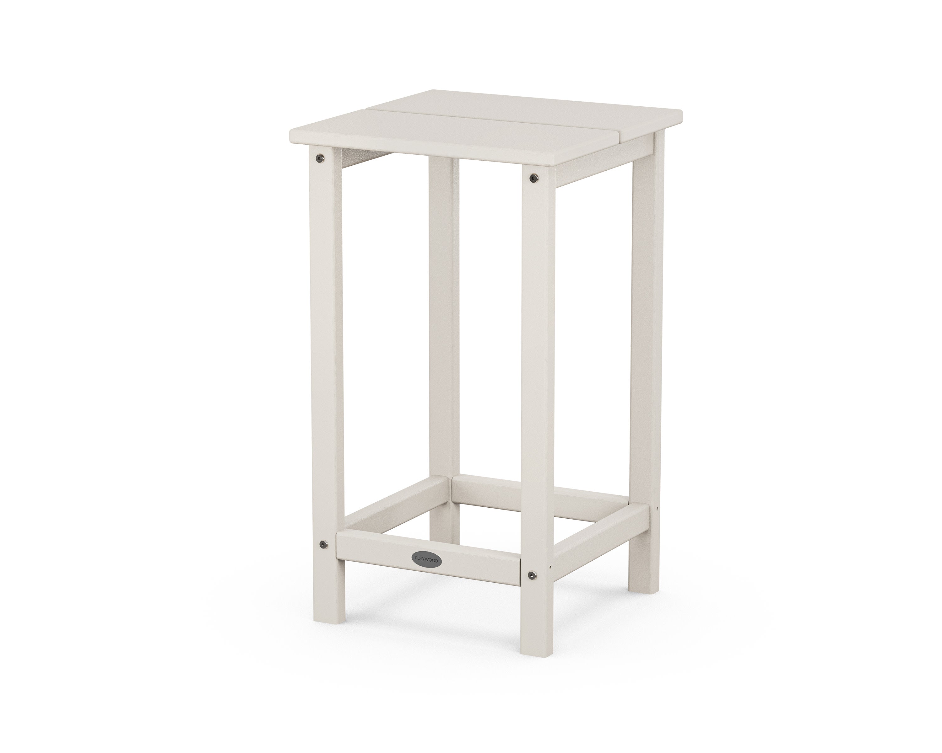 Studio Square Counter Side Table in Sand