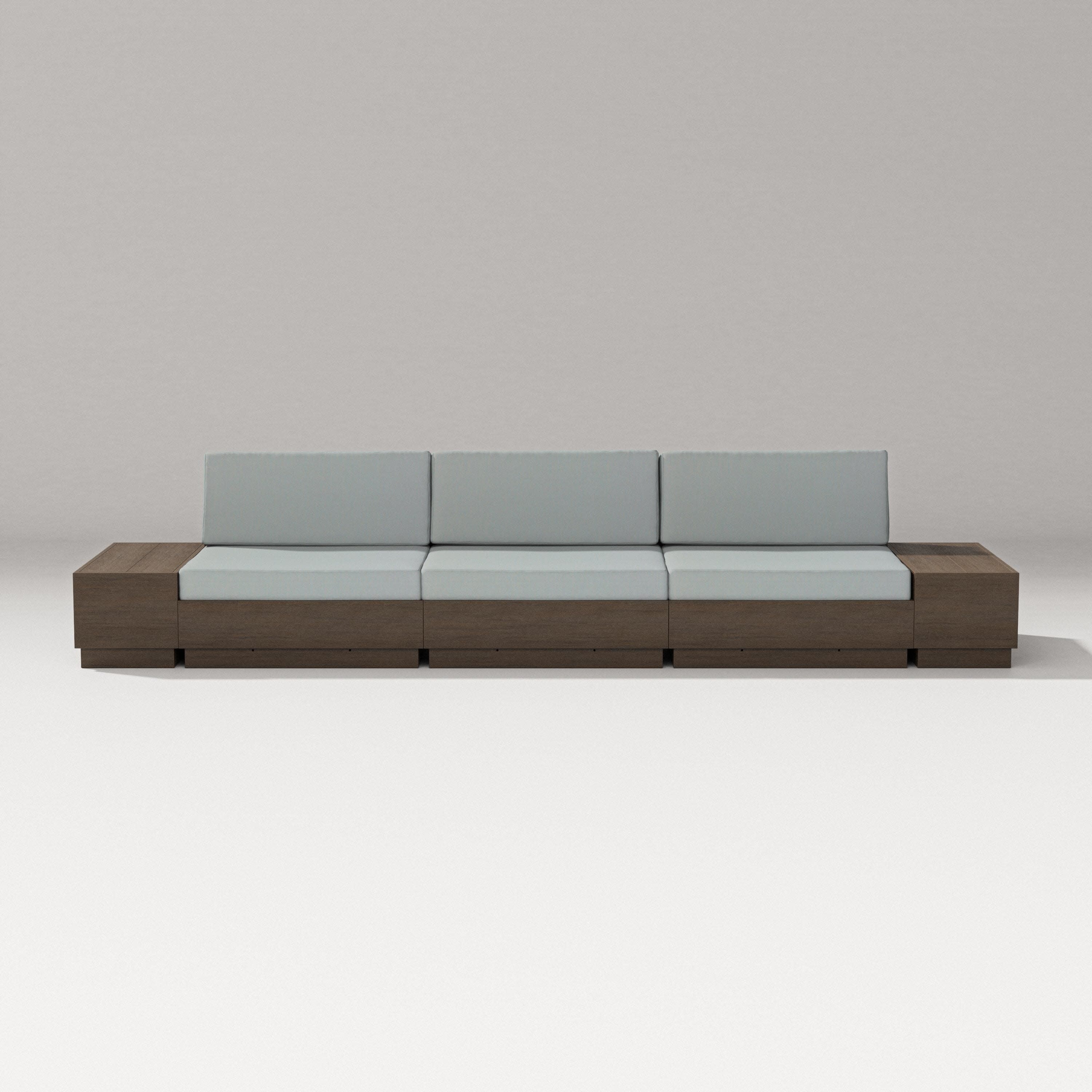 Elevate Straight Sectional in Kona / Spa
