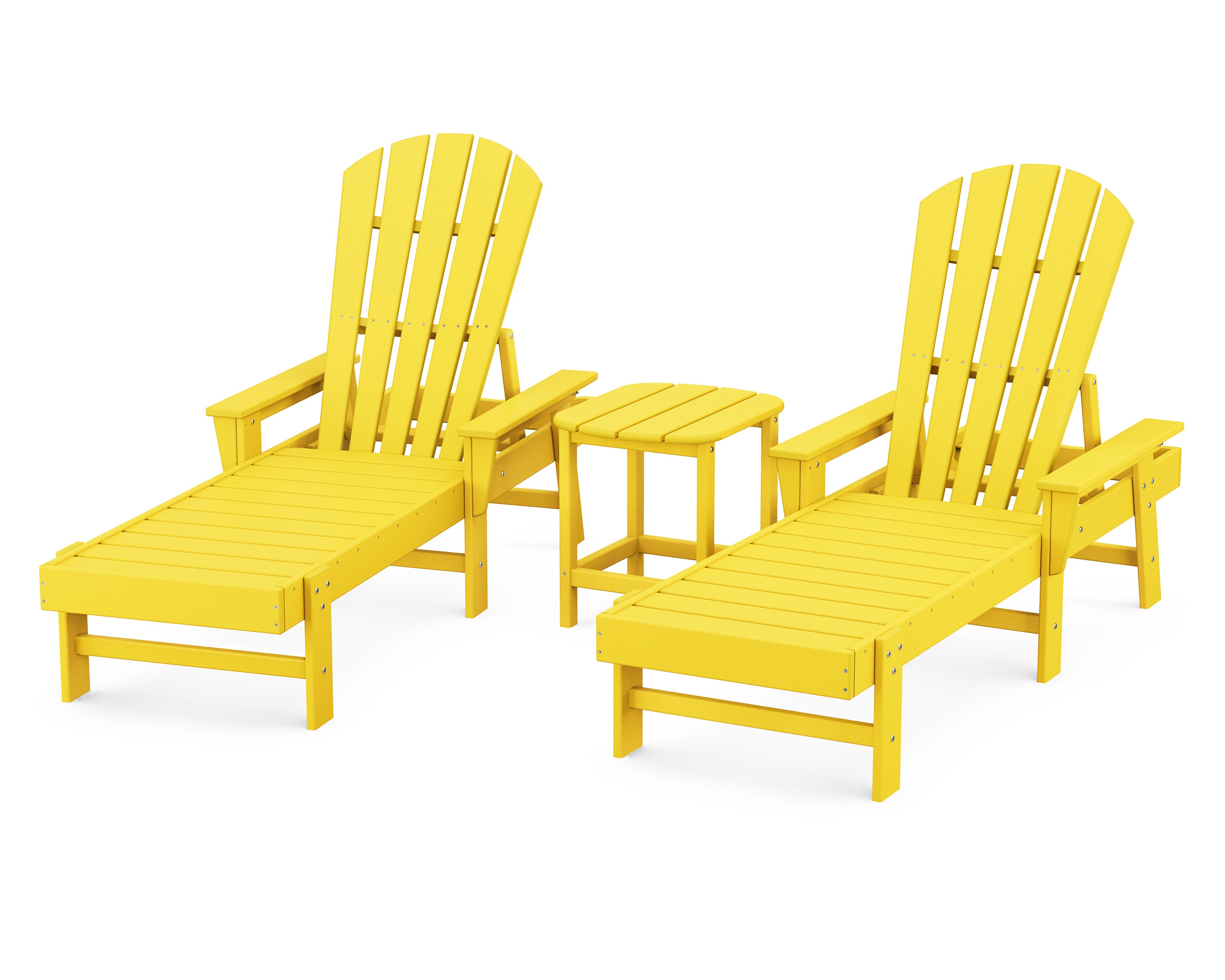 South Beach Chaise 3-Piece Set in Lemon
