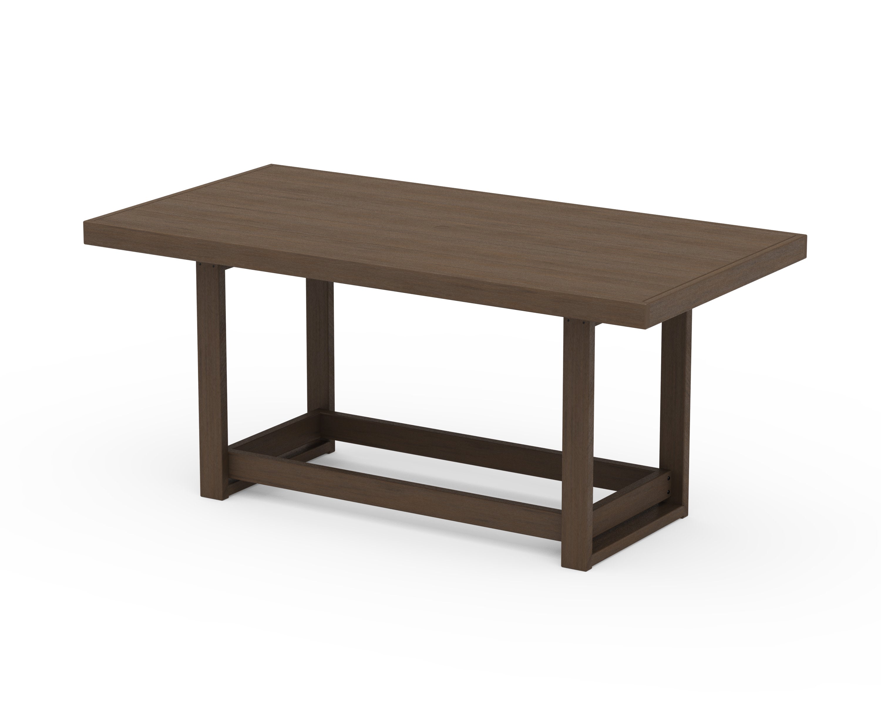 EDGE 40 x 78 Counter Table in Kona