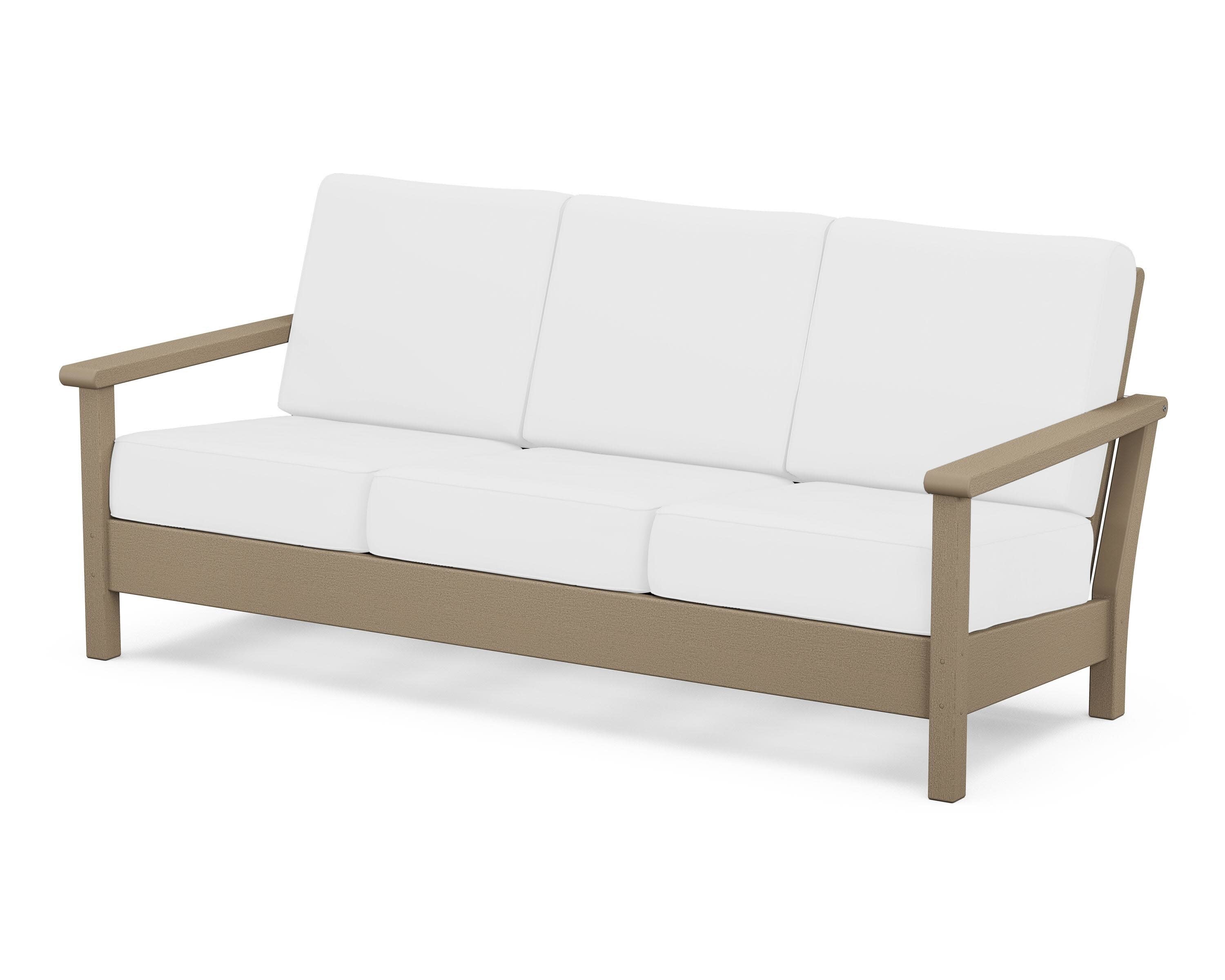 Harbour Deep Seating Sofa in Vintage Sahara / Natural