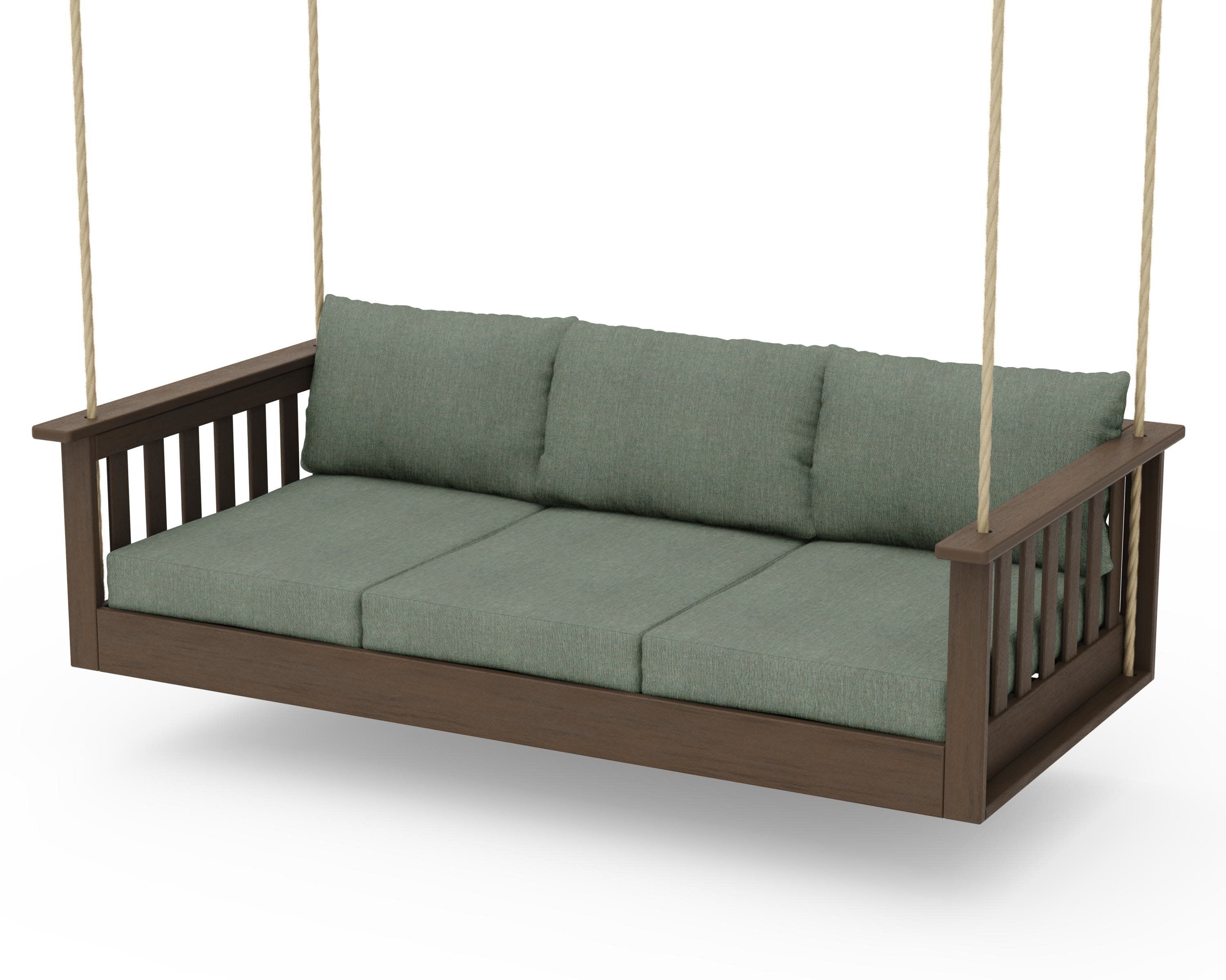 Vineyard Daybed Swing in Kona / Cast Sage