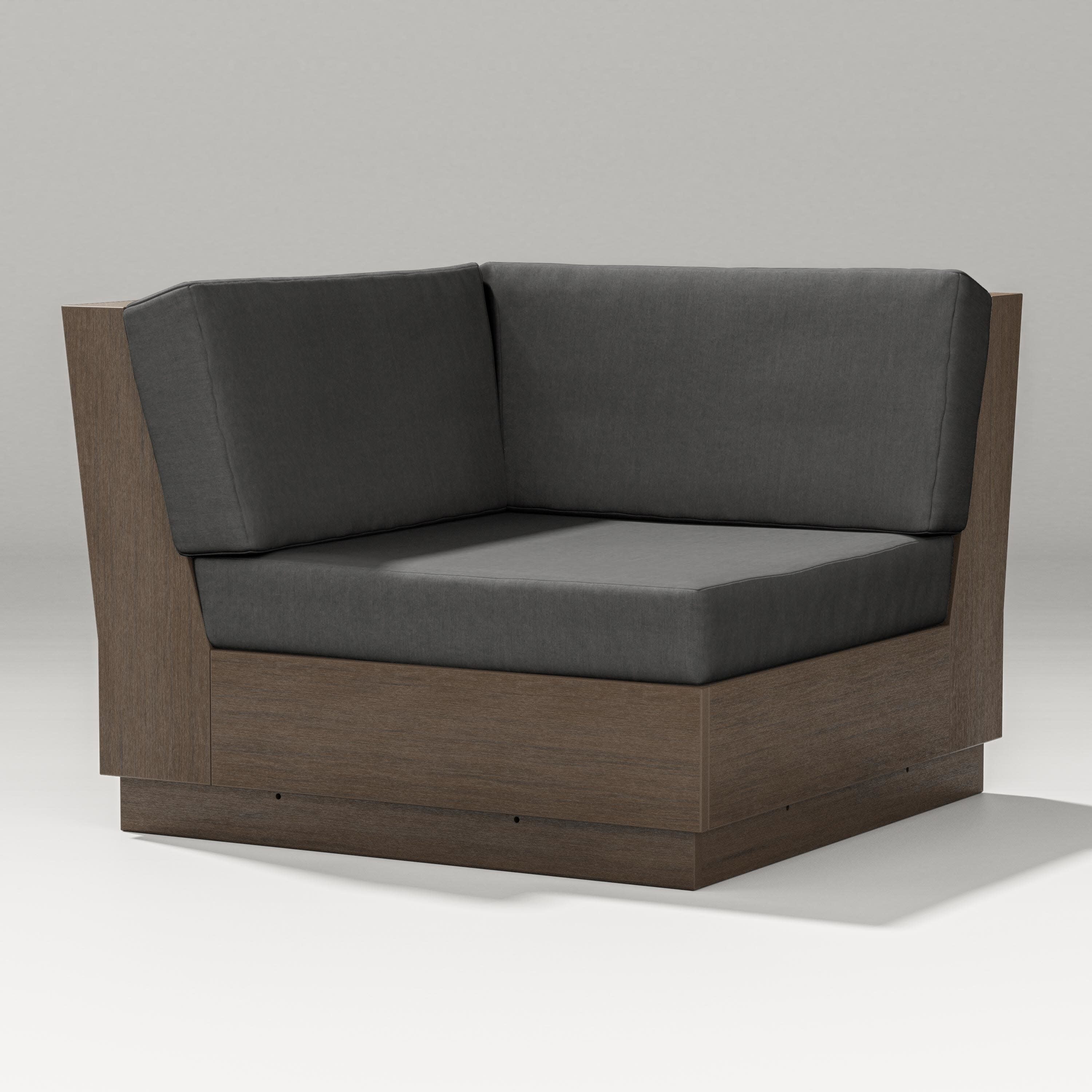 Elevate Modular Corner Chair in Kona / Spectrum Carbon