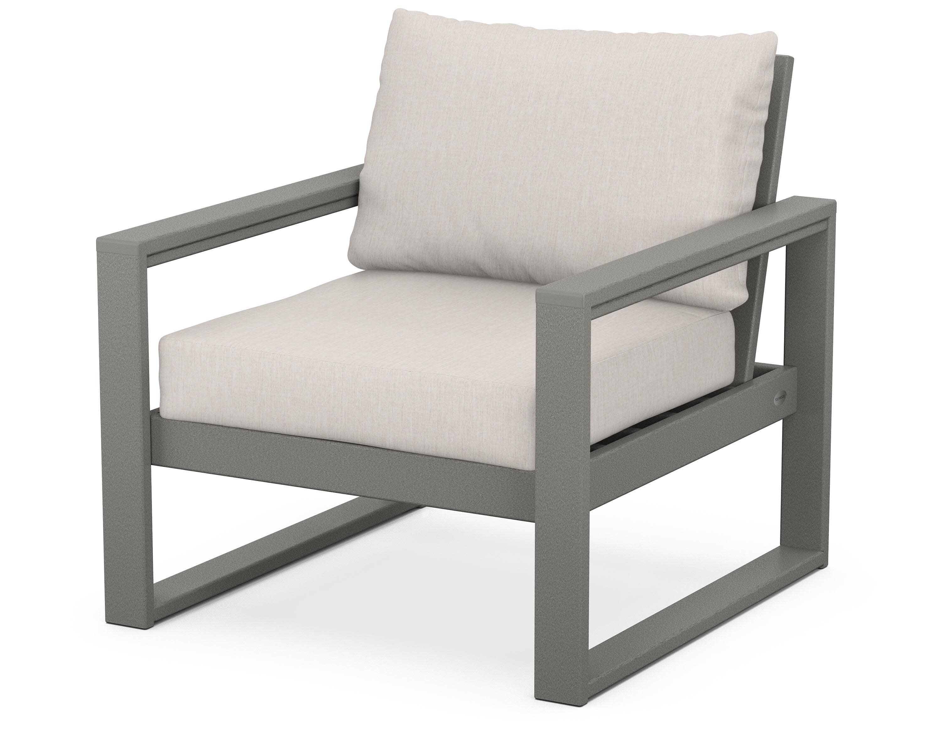 EDGE Club Chair in Slate Grey / Cast Ash