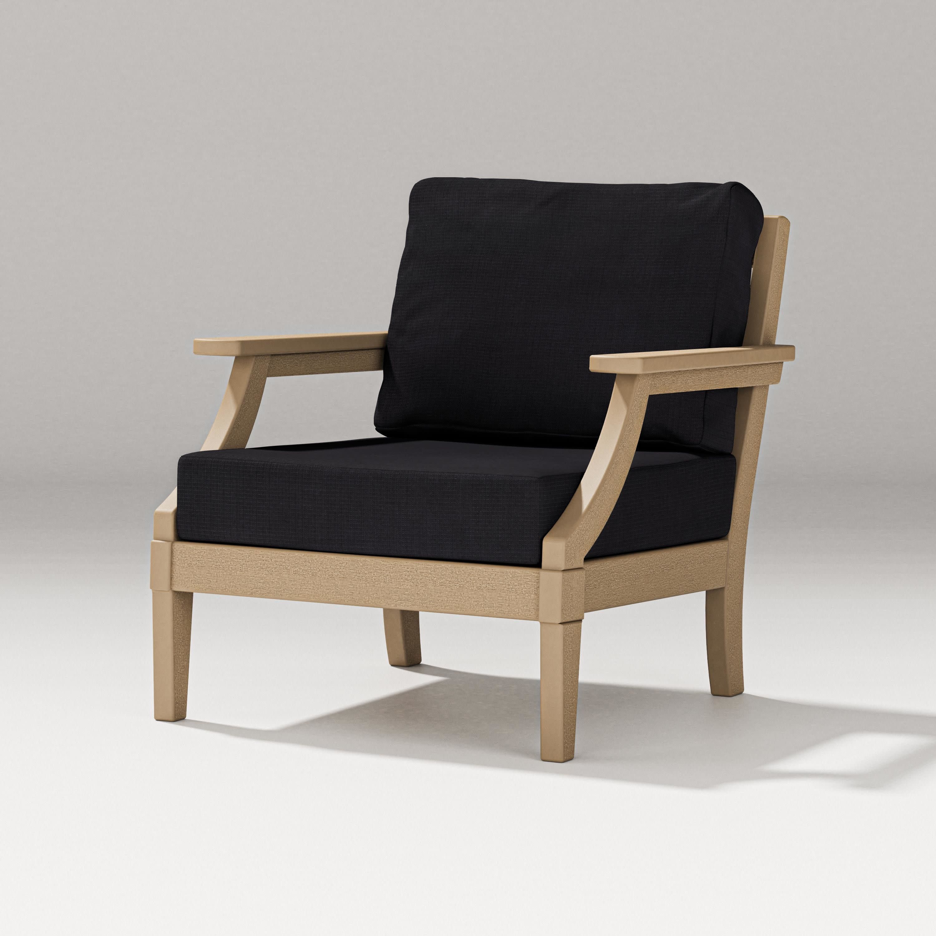 Estate Lounge Chair in Vintage Sahara / Midnight Linen