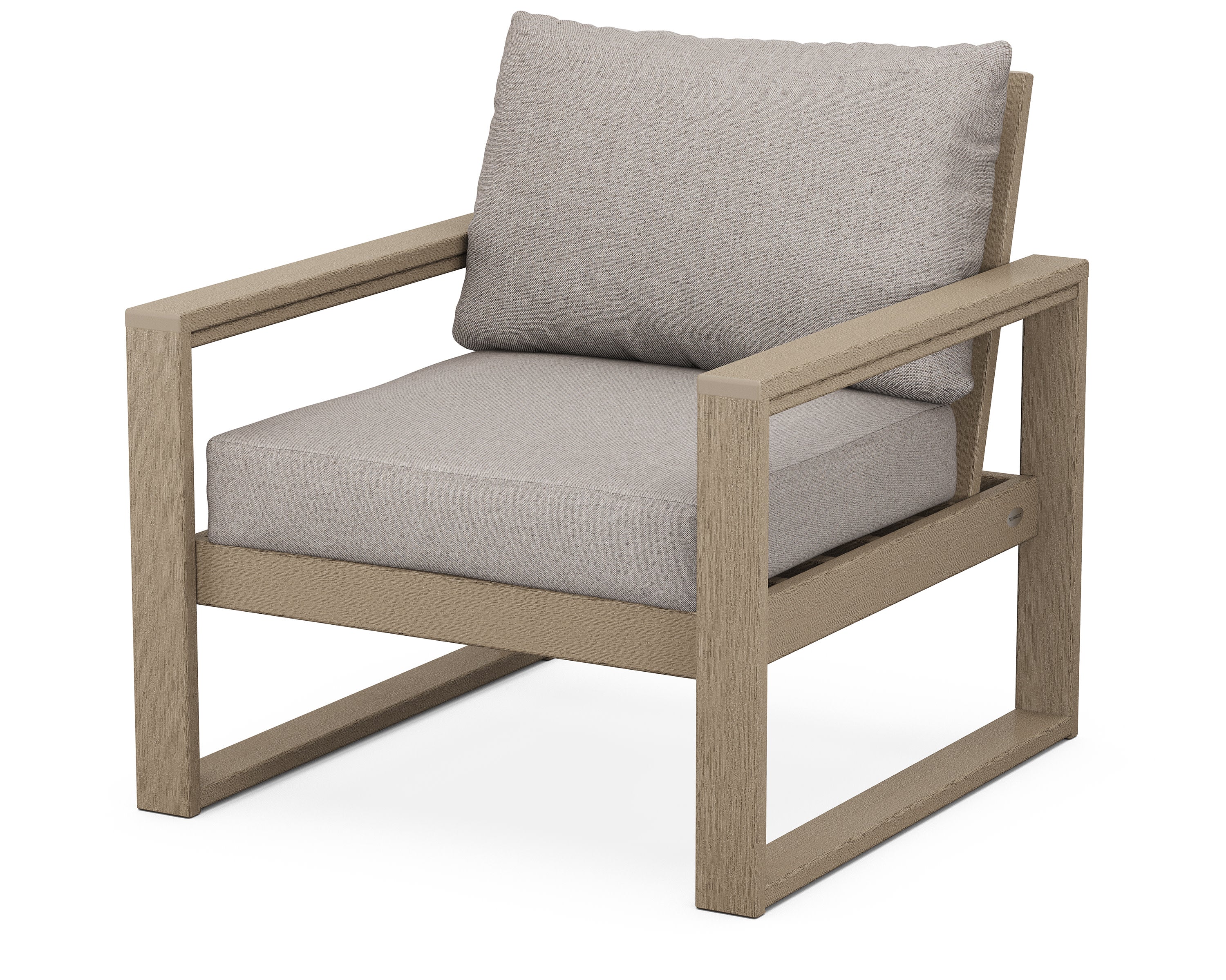 EDGE Club Chair in Vintage Sahara / Weathered Tweed