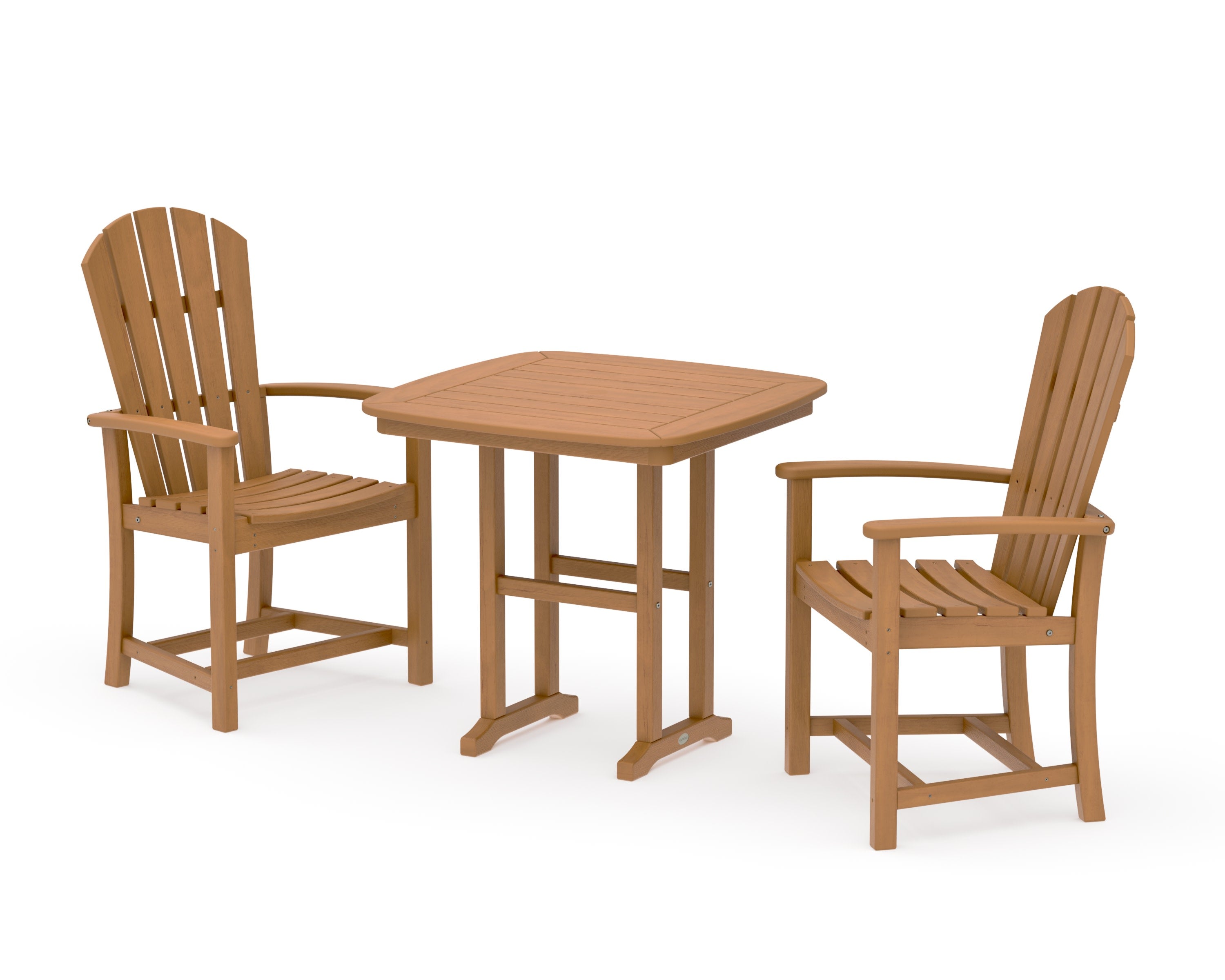 Palm Coast 3-Piece Dining Set in Natural