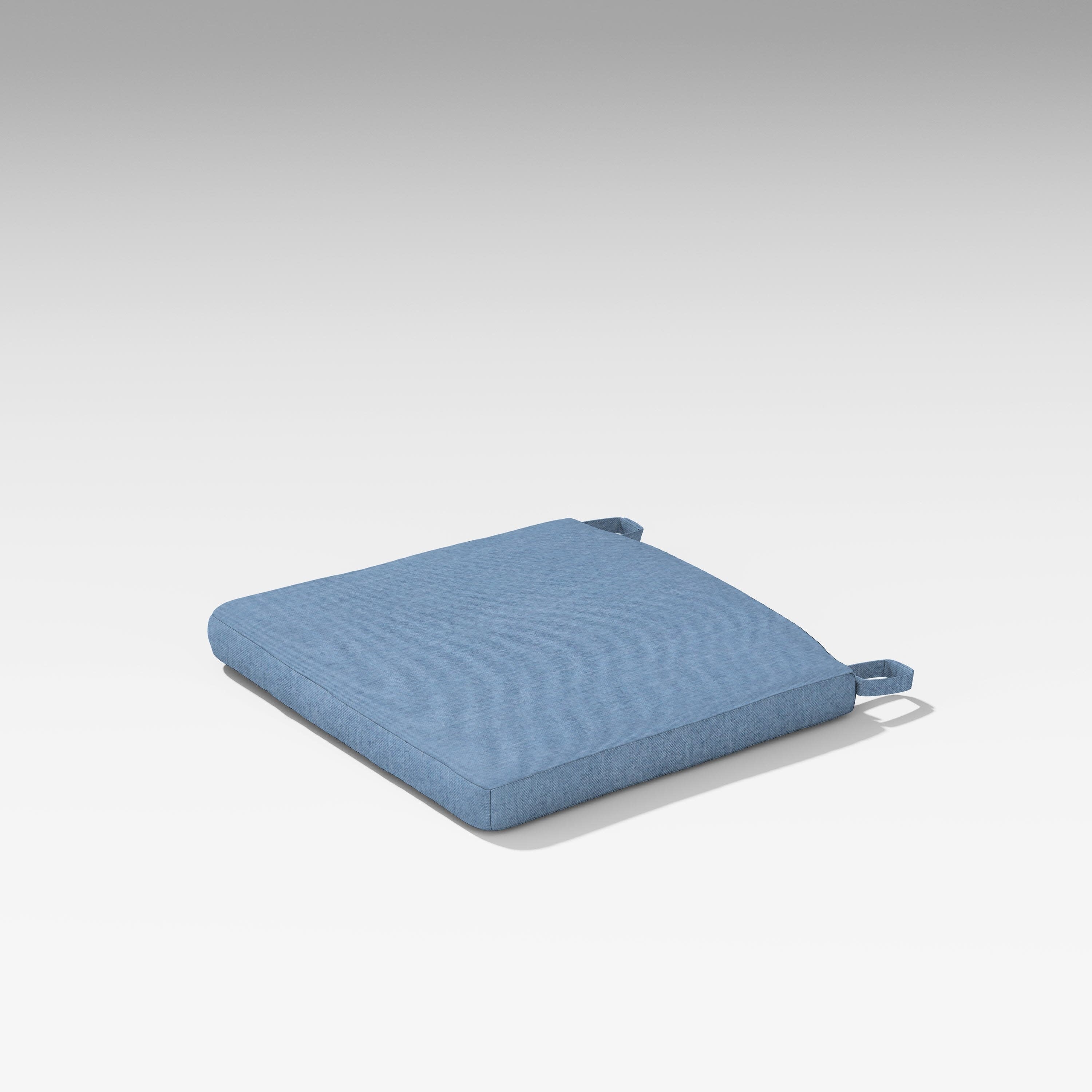 Estate Dining Seat Pad in Sky Blue