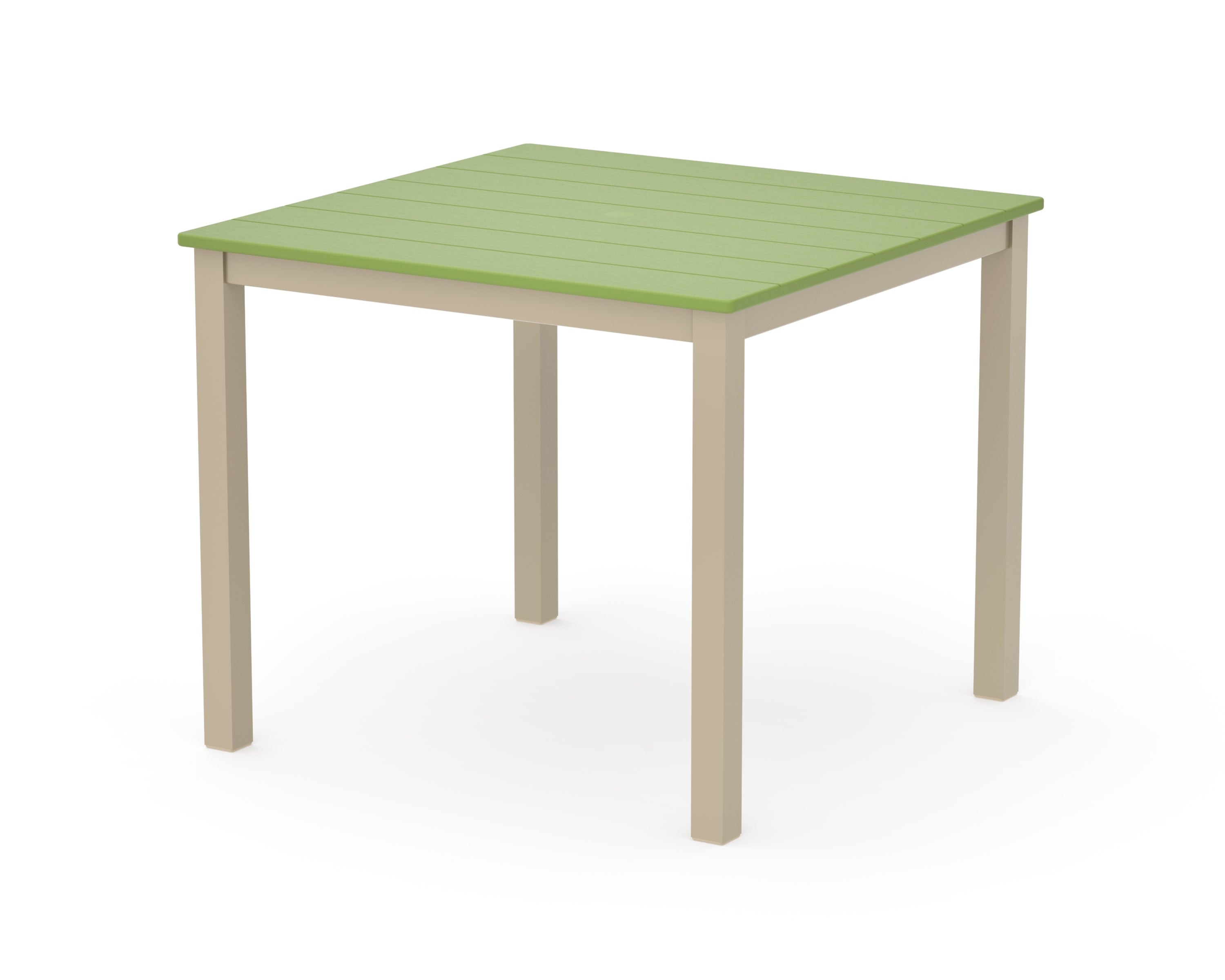 Main Street 36" x 36" Dining Table in Sand / Lime