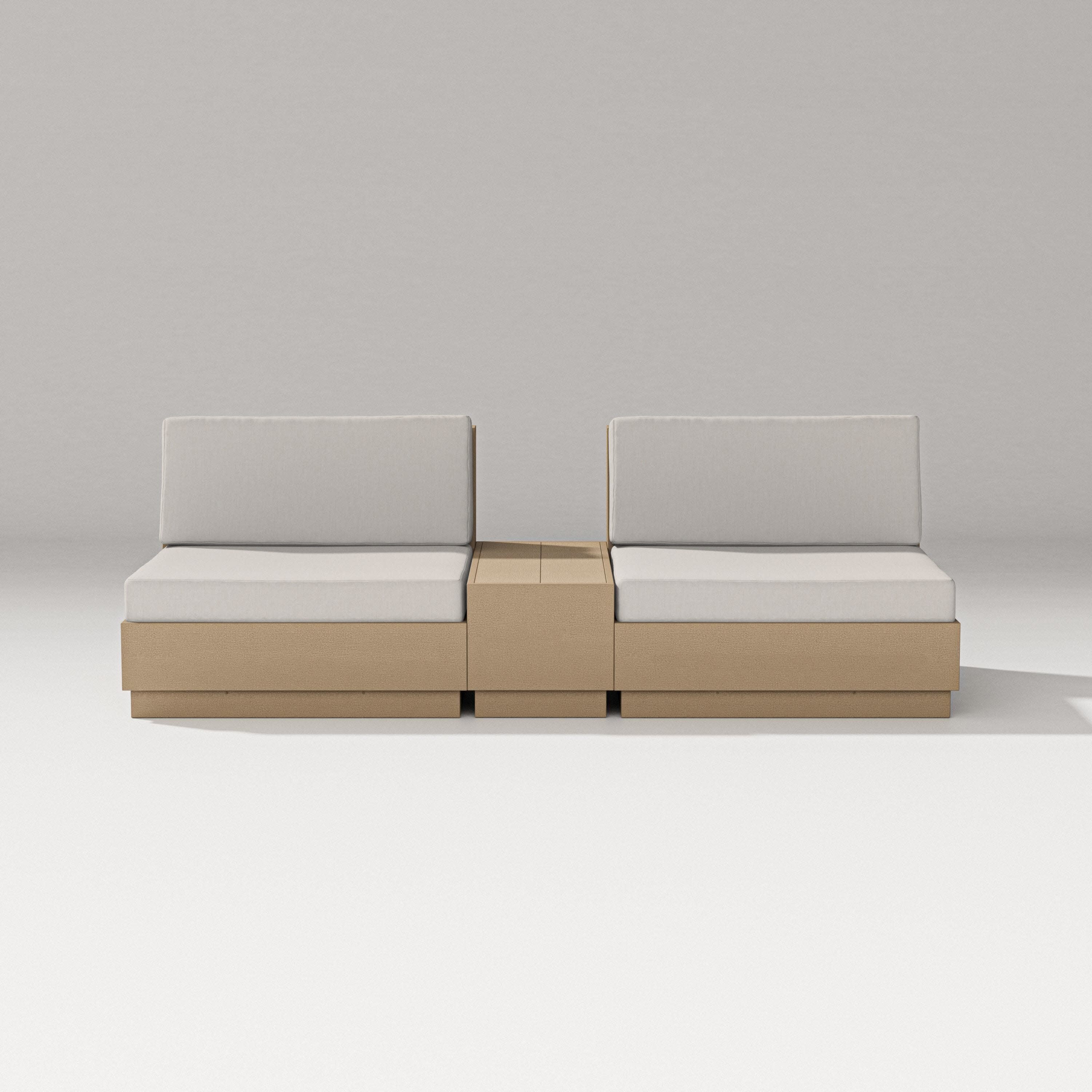 Elevate Lounge Chair Set in Vintage Sahara / Cast Ash