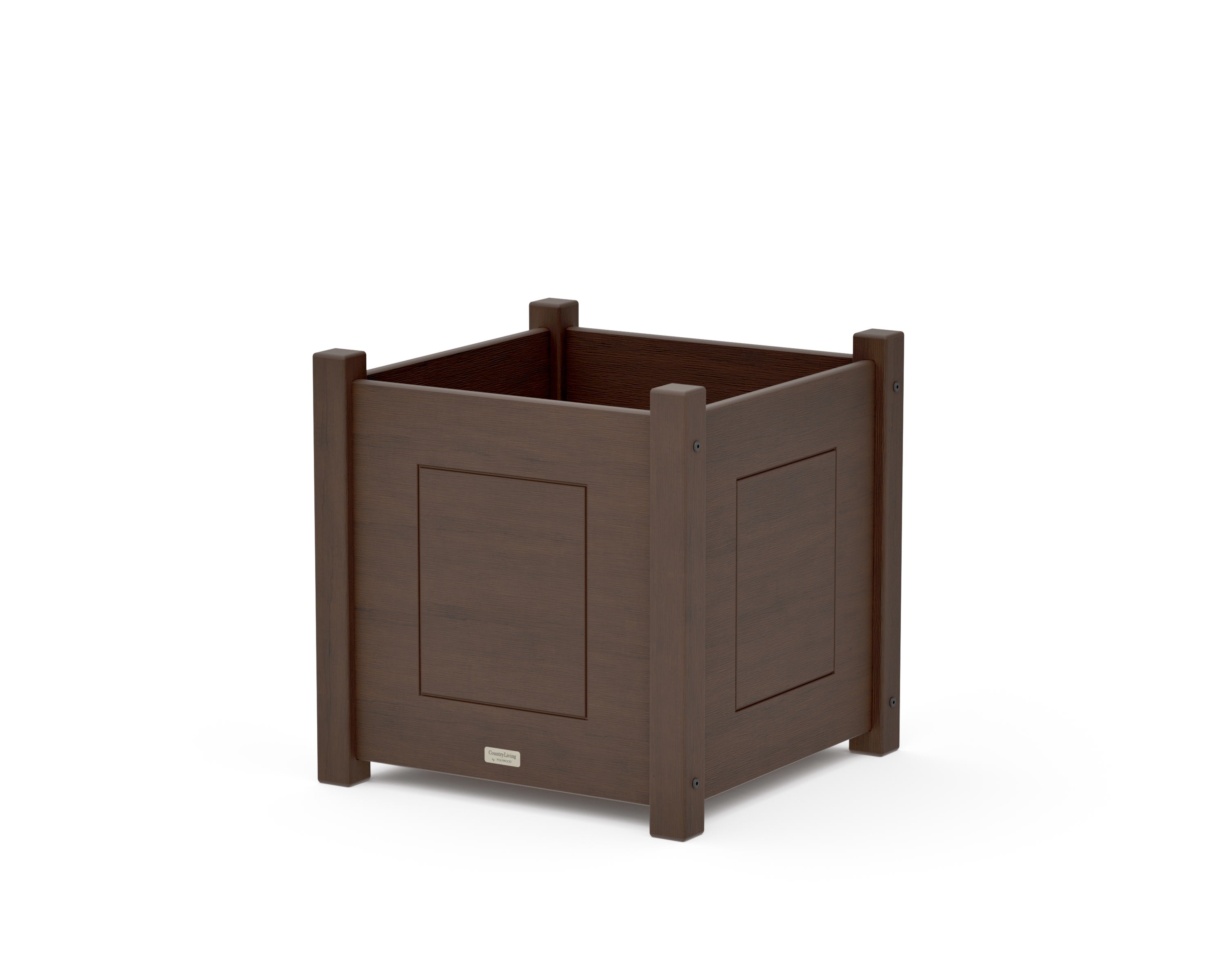 Country Living Large Square Planter Box in Kona