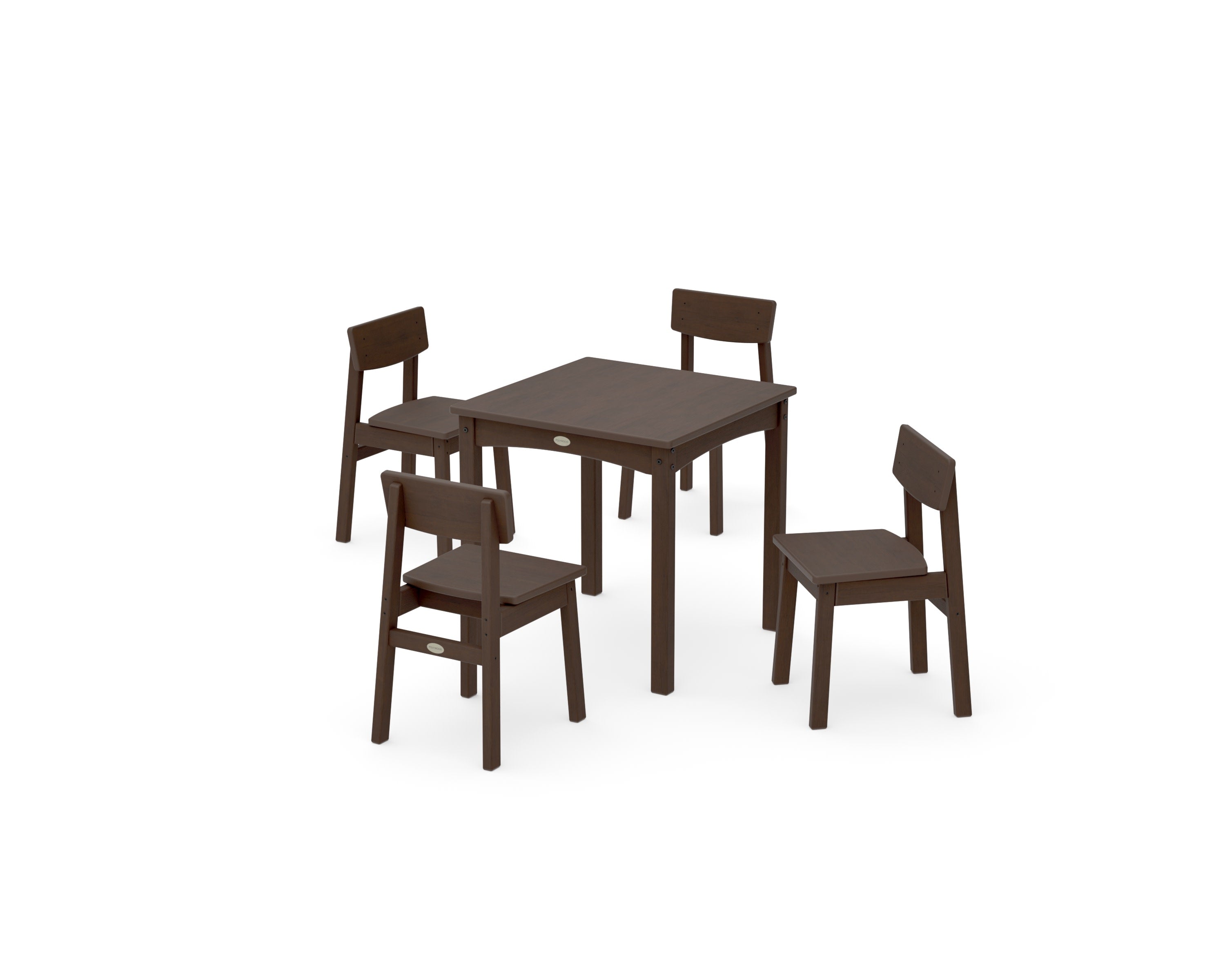 Modern Studio Kids 5-Piece Dining Set in Kona