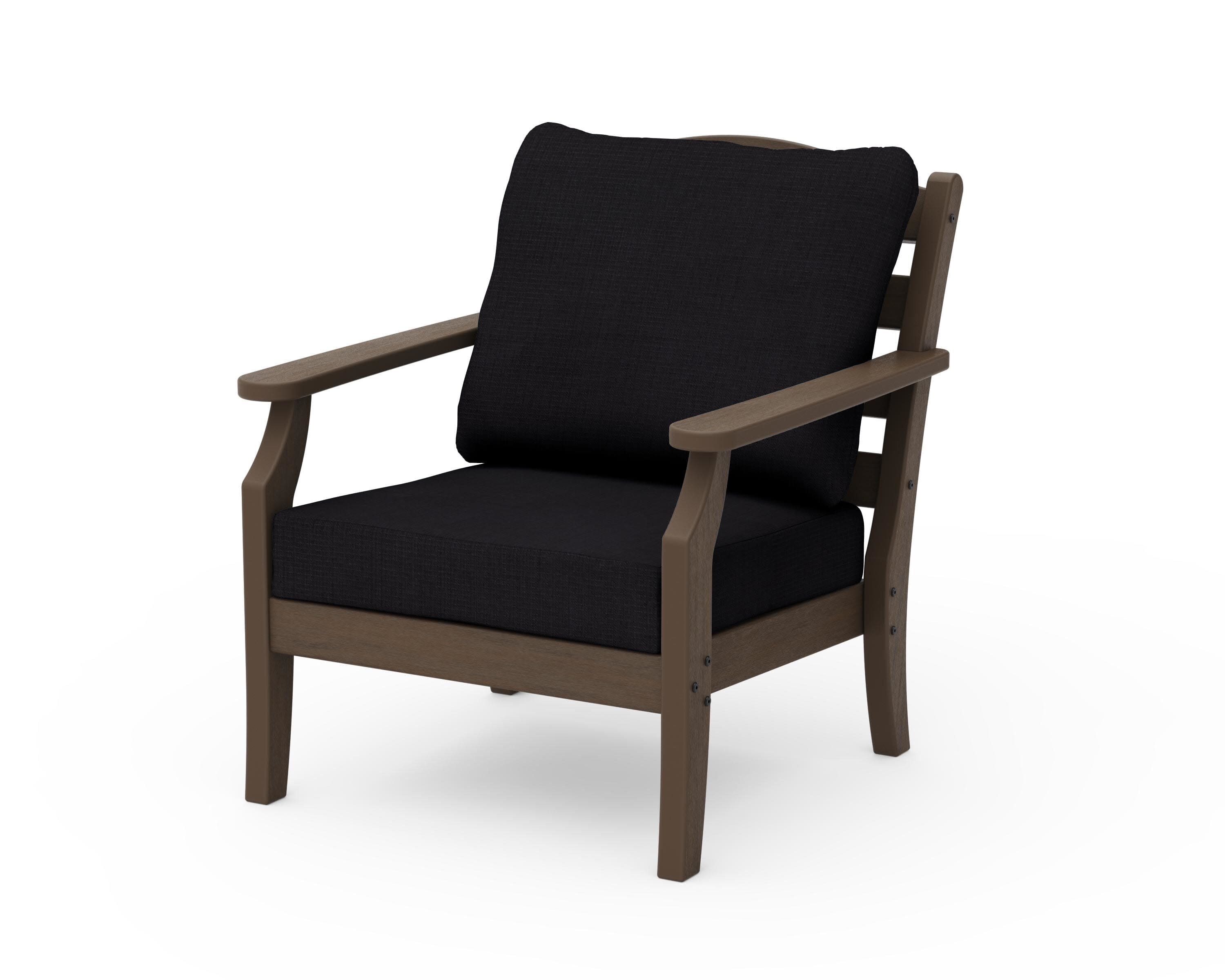 Savannah Deep Seating Chair in Kona / Midnight Linen