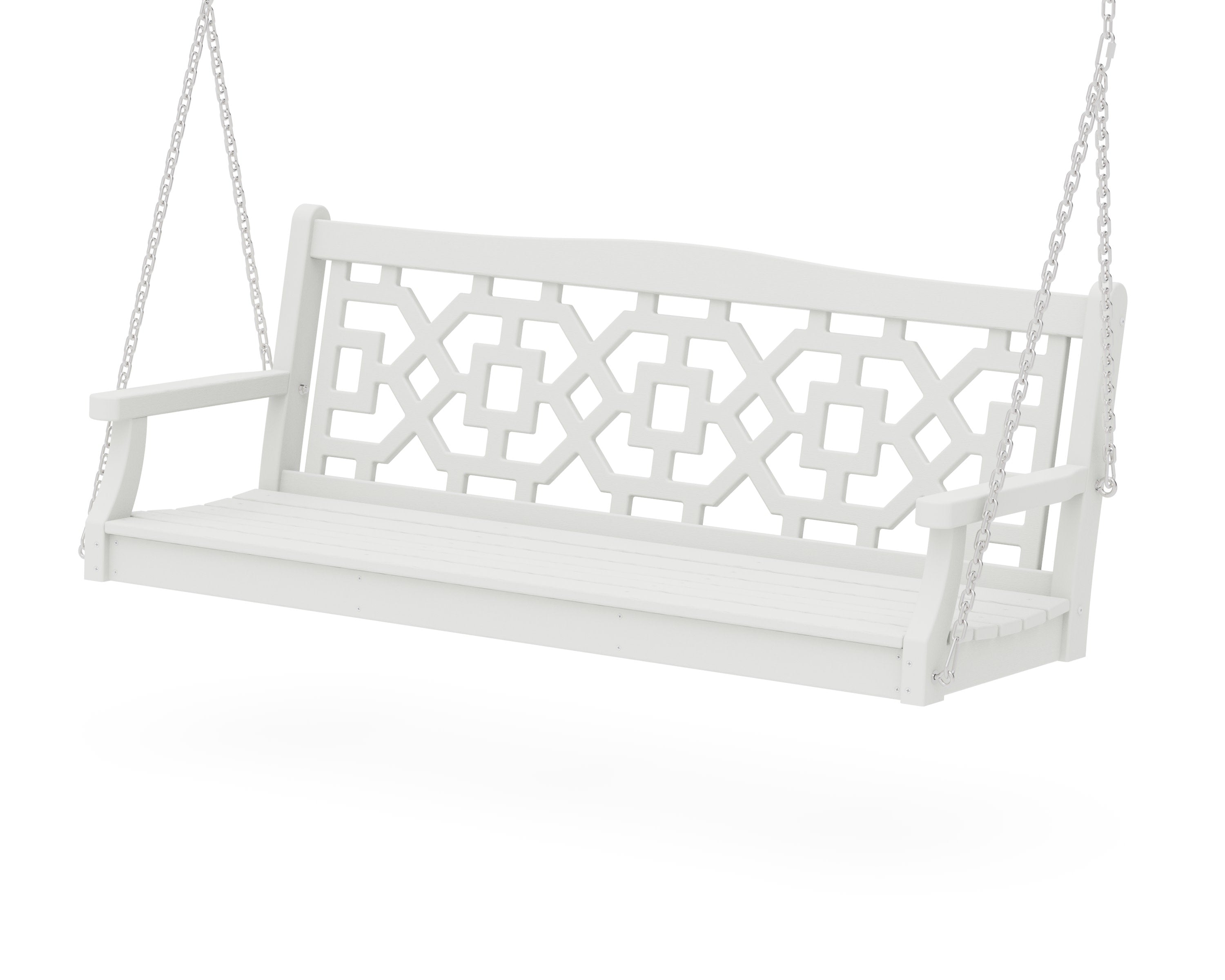 Chinoiserie 60" Swing in Vintage White