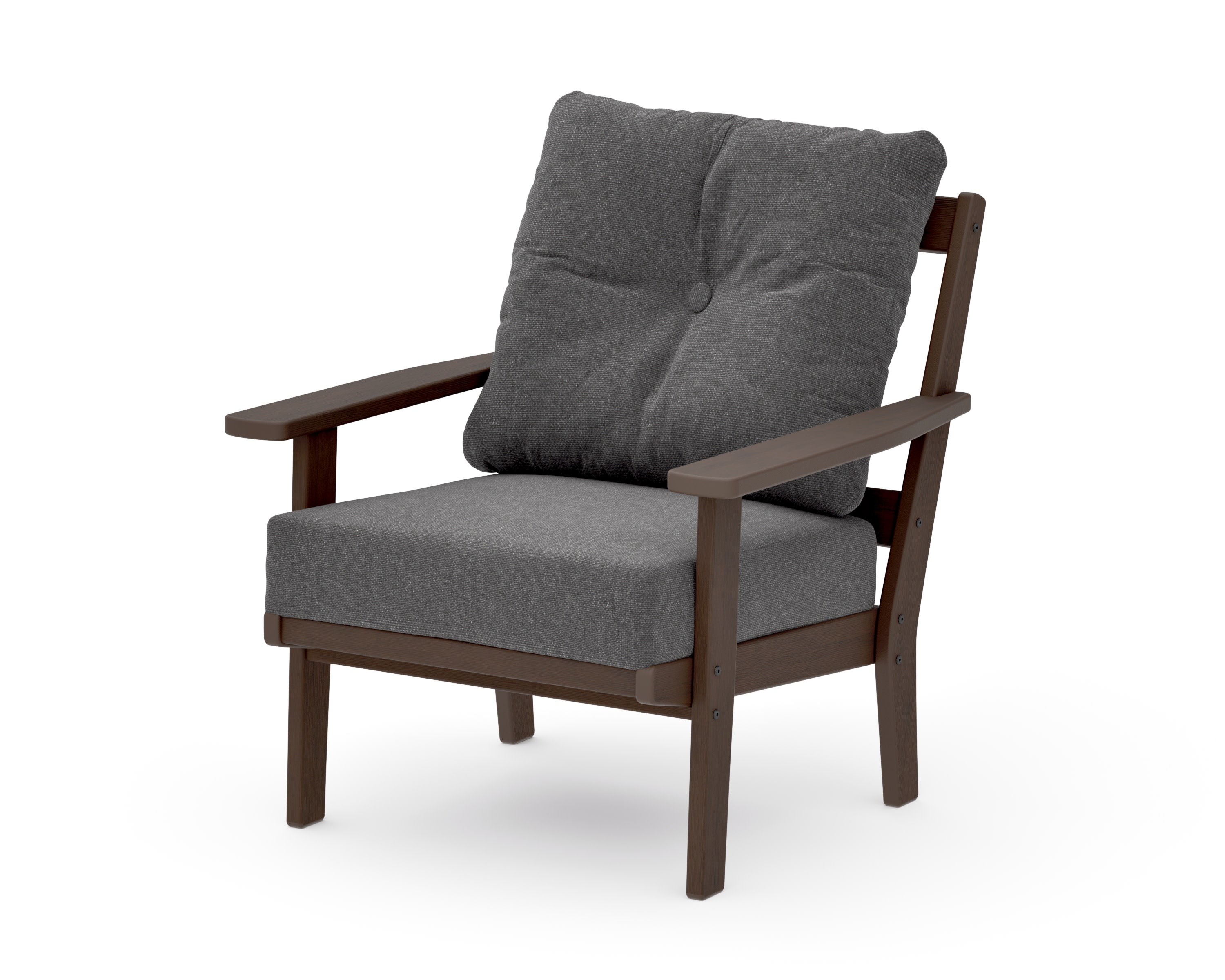 Oxford Deep Seating Chair in Kona / Ash Charcoal