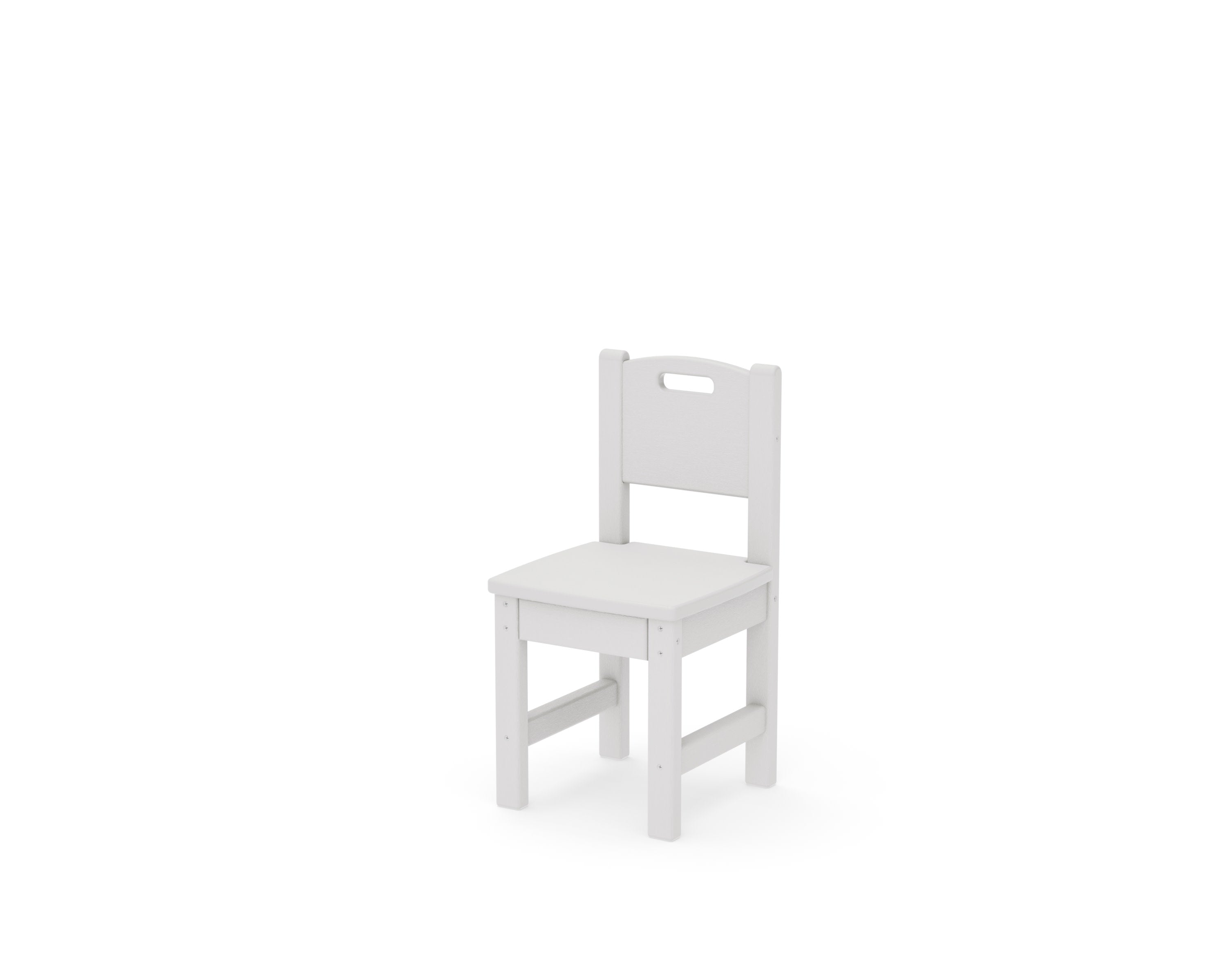 Toddler Dining Chair in Vintage White