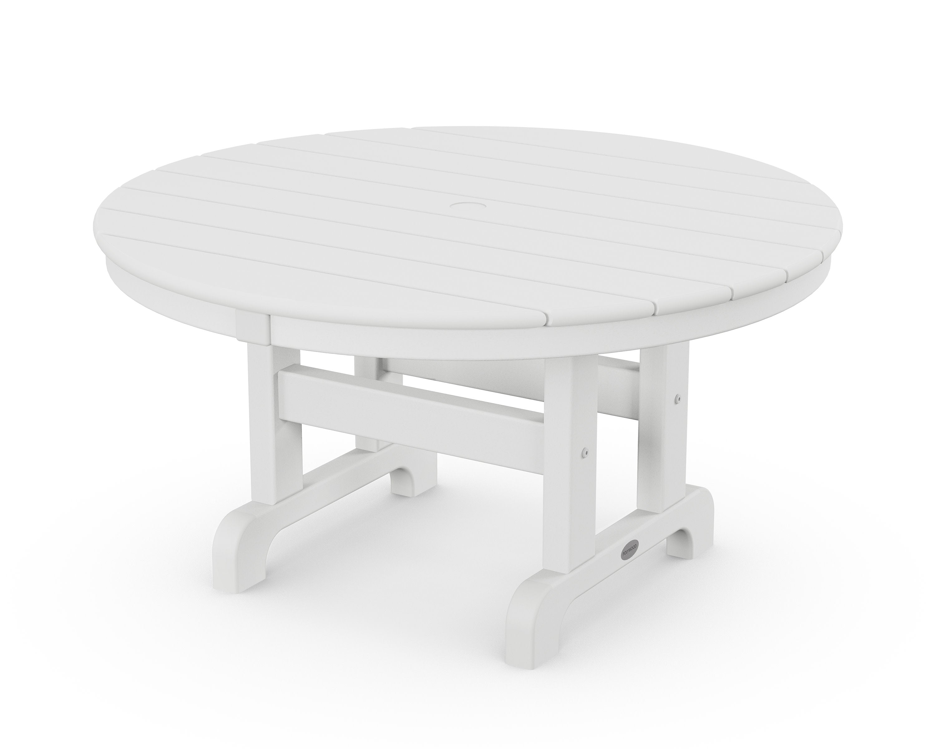 Round 36" Conversation Table in White
